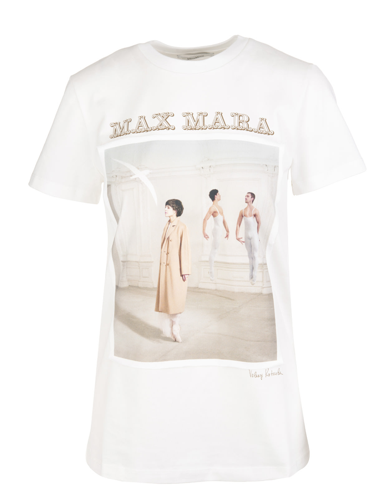 Max Mara White ballo T-shirt