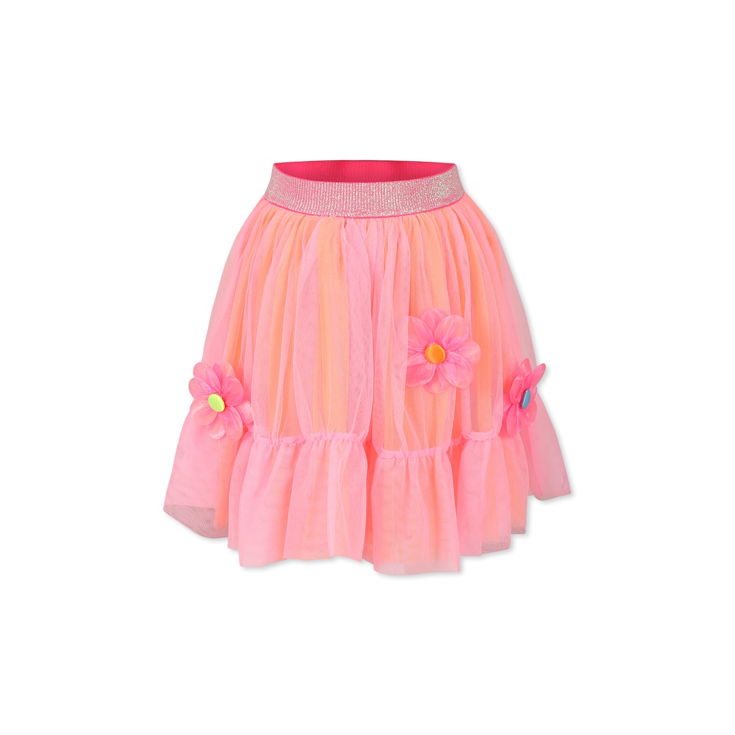 Billieblush Floral Skirt In Orange