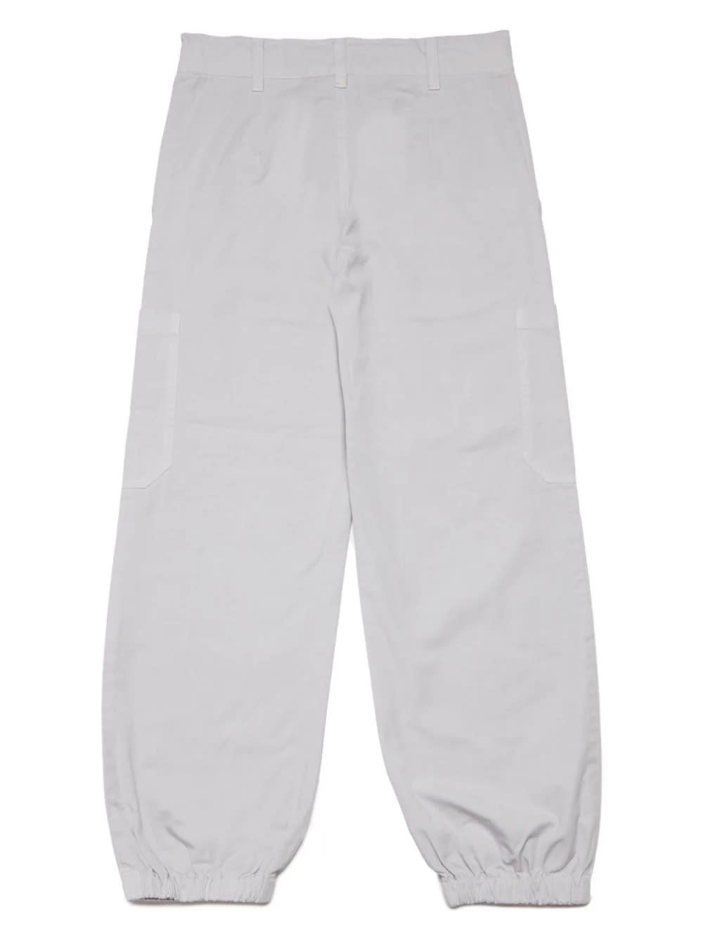 Shop Marni Pantaloni Con Ricamo In Gray