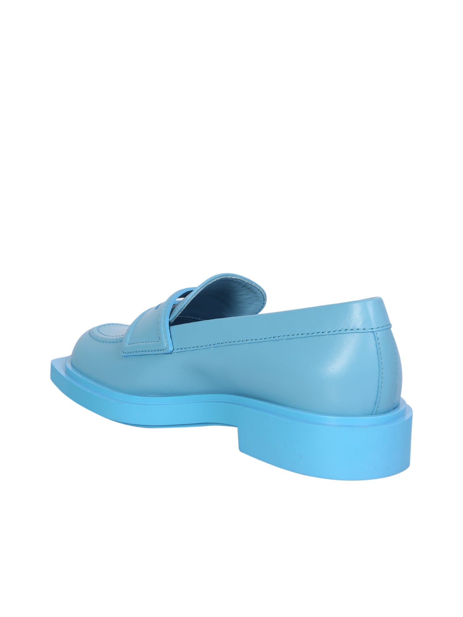 Shop 3juin Purple/turquoise Loafers In Blue