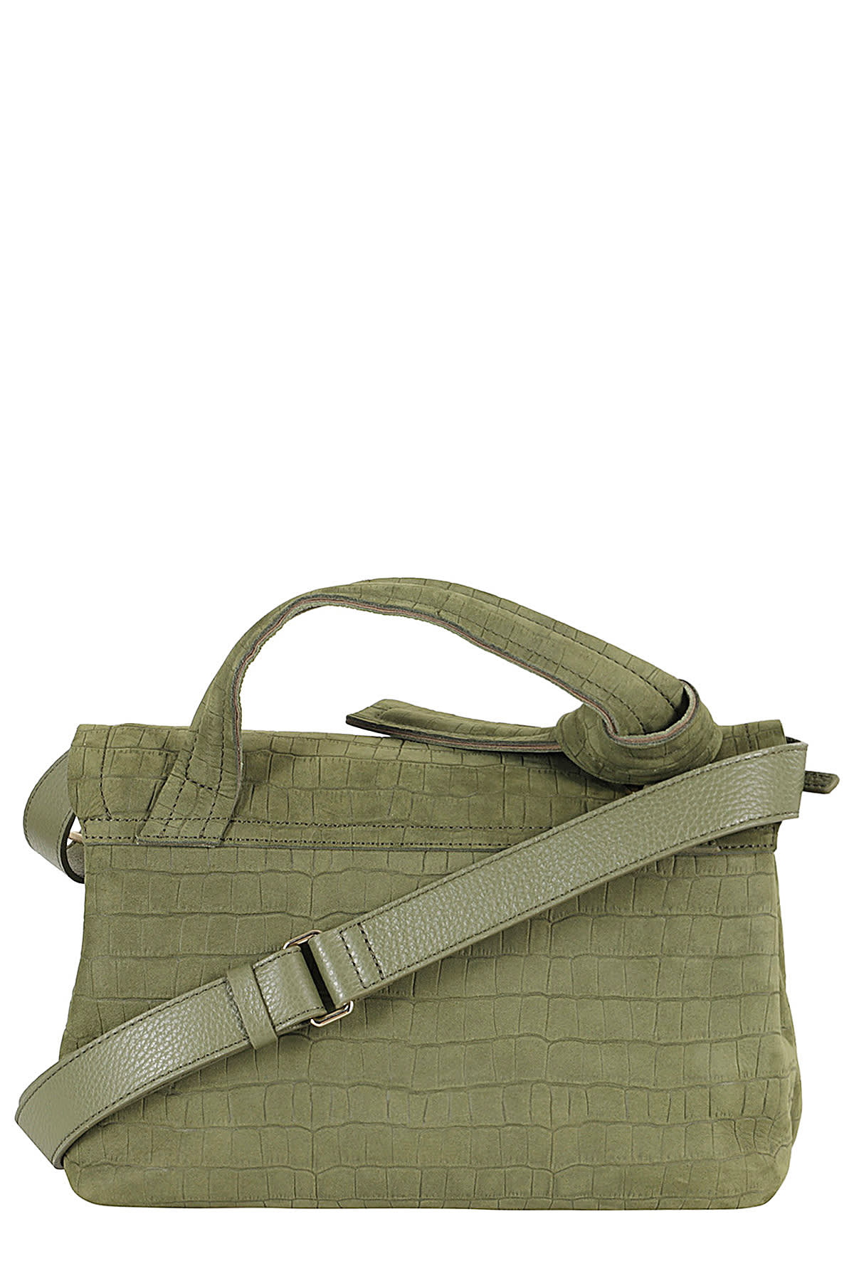 Shop Zanellato Postina Jones Caiman S In Green Loden