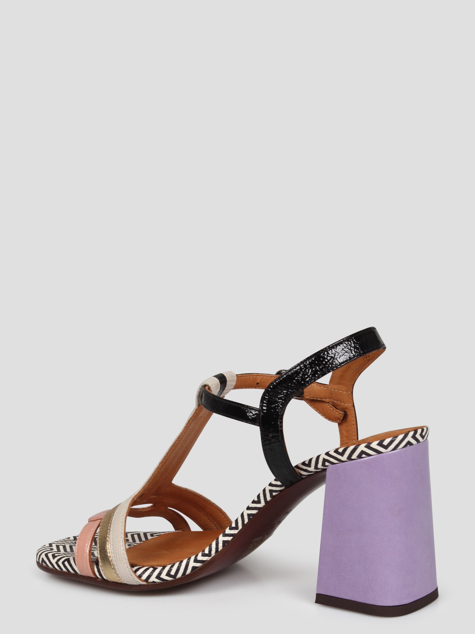 Shop Chie Mihara Piyata Sandals In Multicolour
