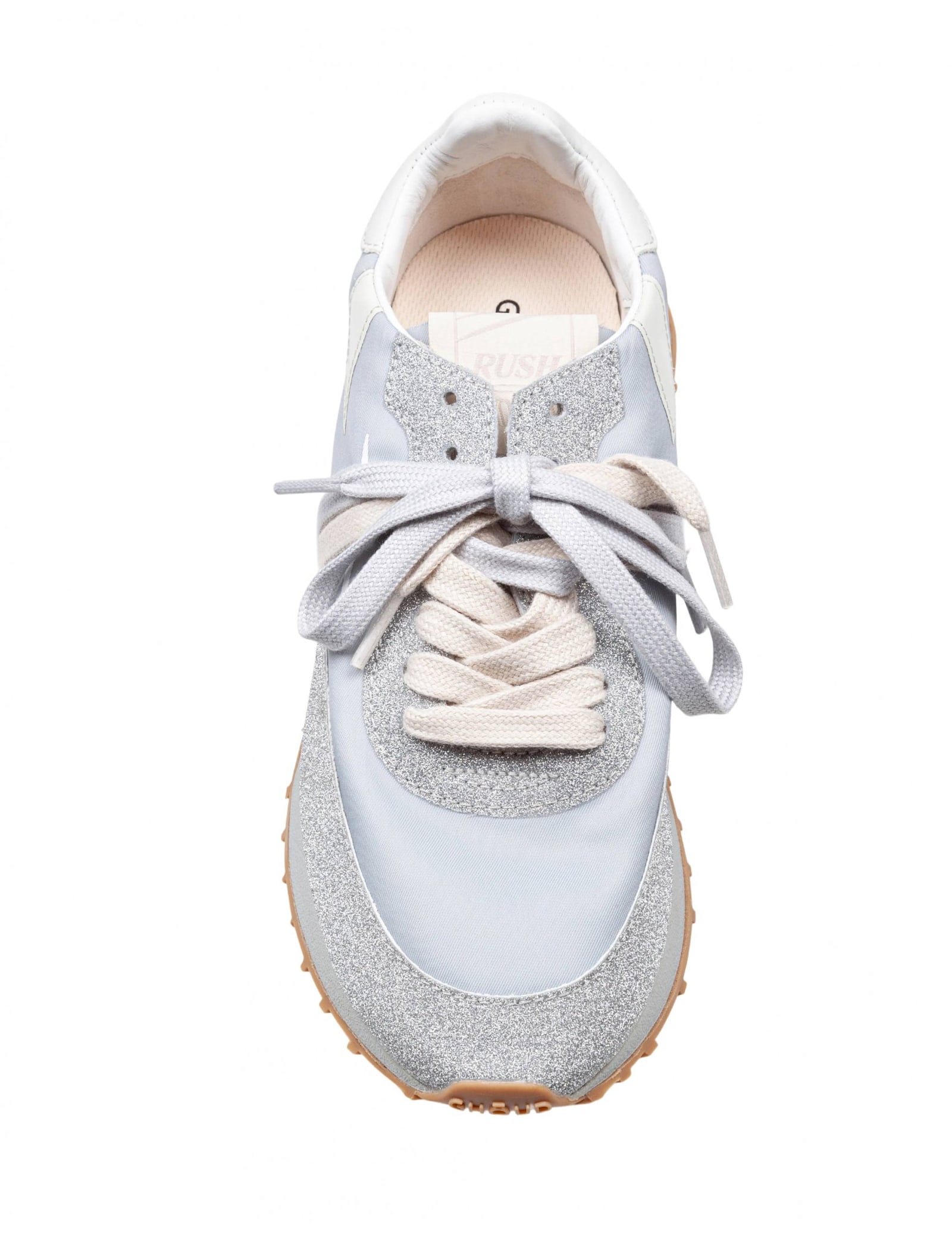 Ghoud Rush Starlight Sneakers In Nylon And Glitter Color Silver