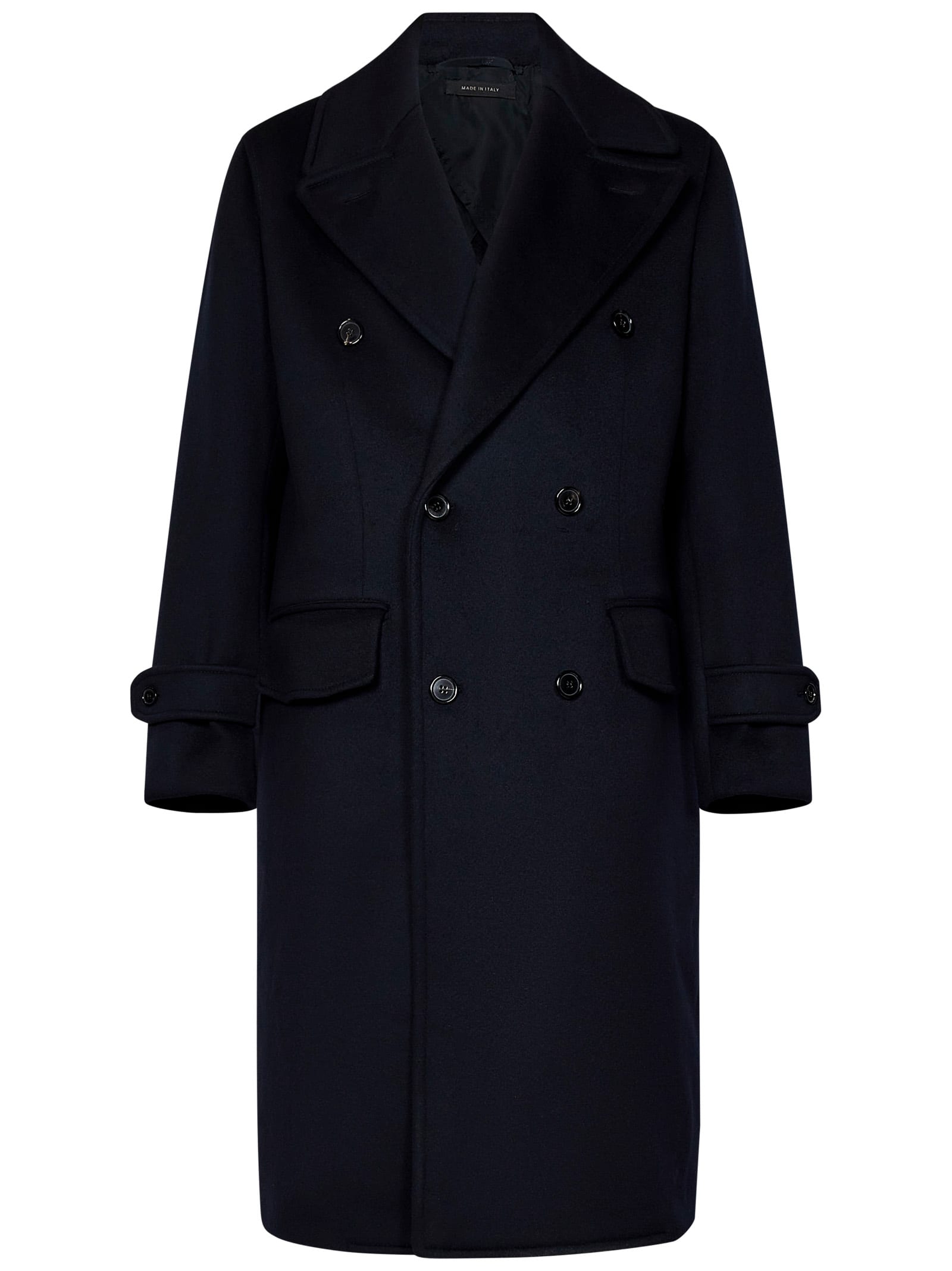 Shop Brioni Monforte Coat In Blue