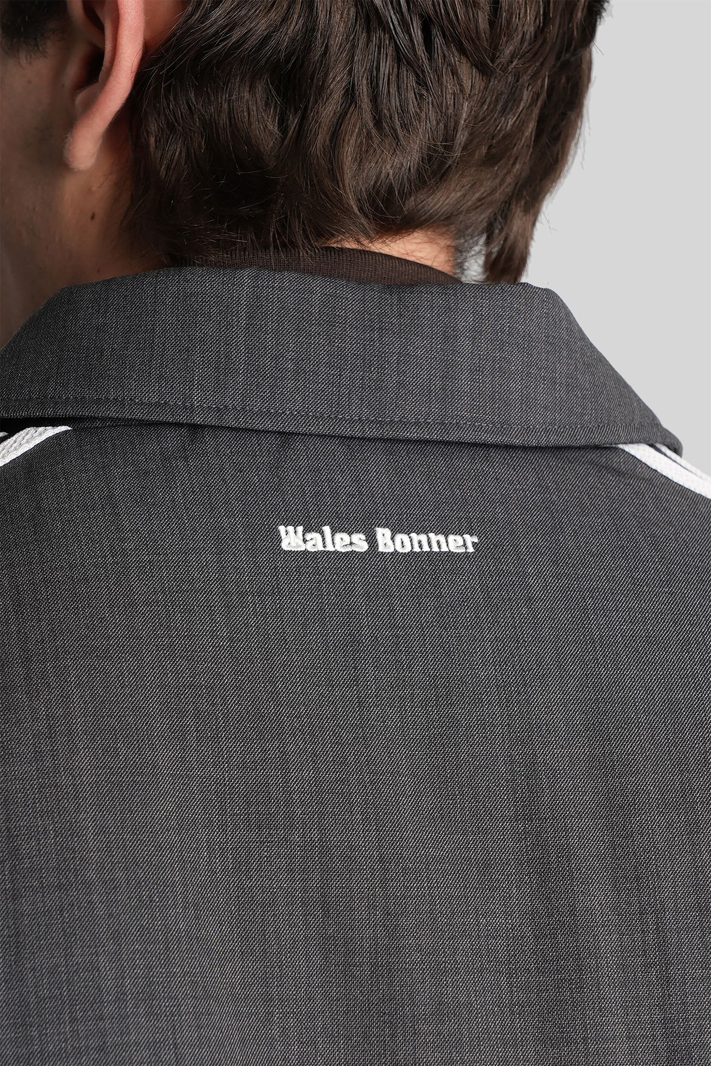 Adidas Originals By Wales Bonner Wool Blouson Casual Jacket In Grey Polyester In Gray