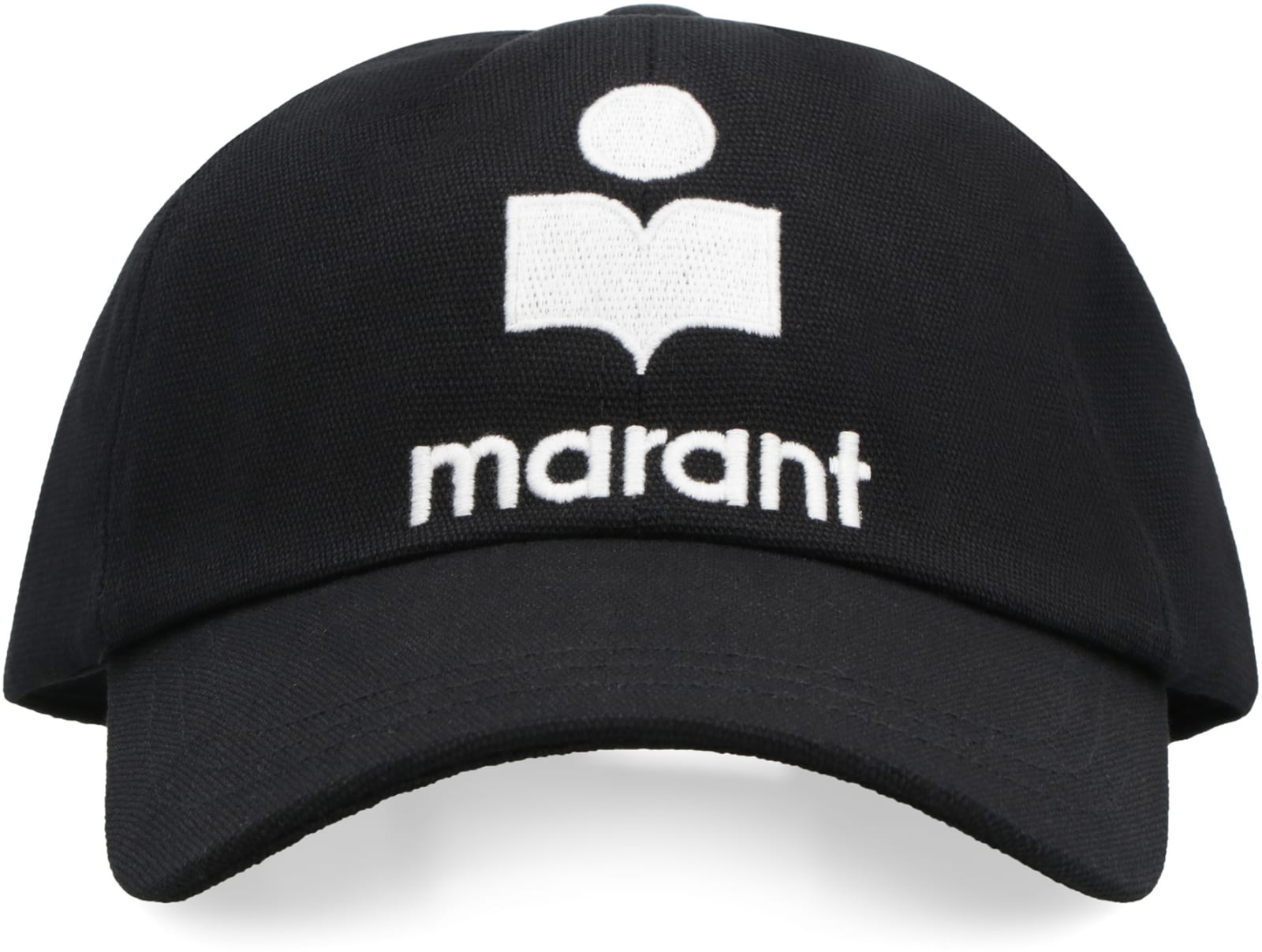 Shop Isabel Marant Tyron Logo Baseball Cap In Black