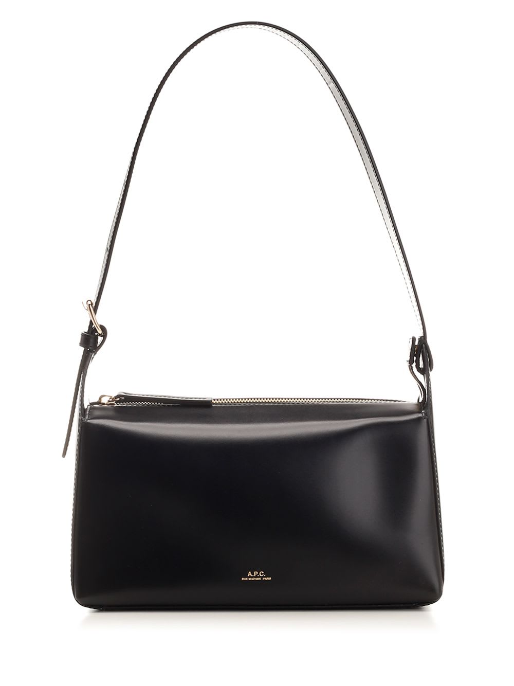 Shop Apc Virginie Baguette Bag In Black