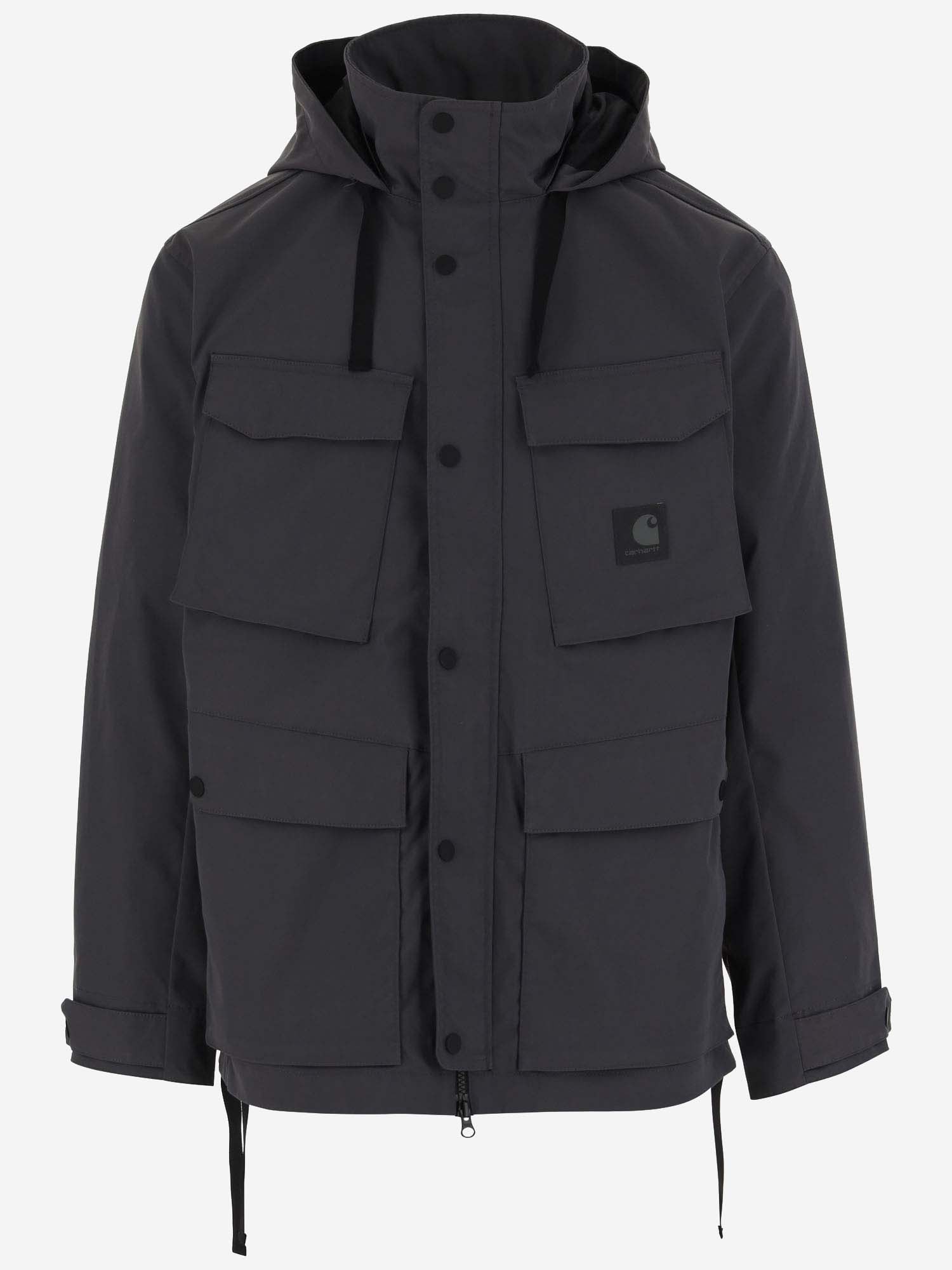 Shop Carhartt Balto Jacket In Graphite