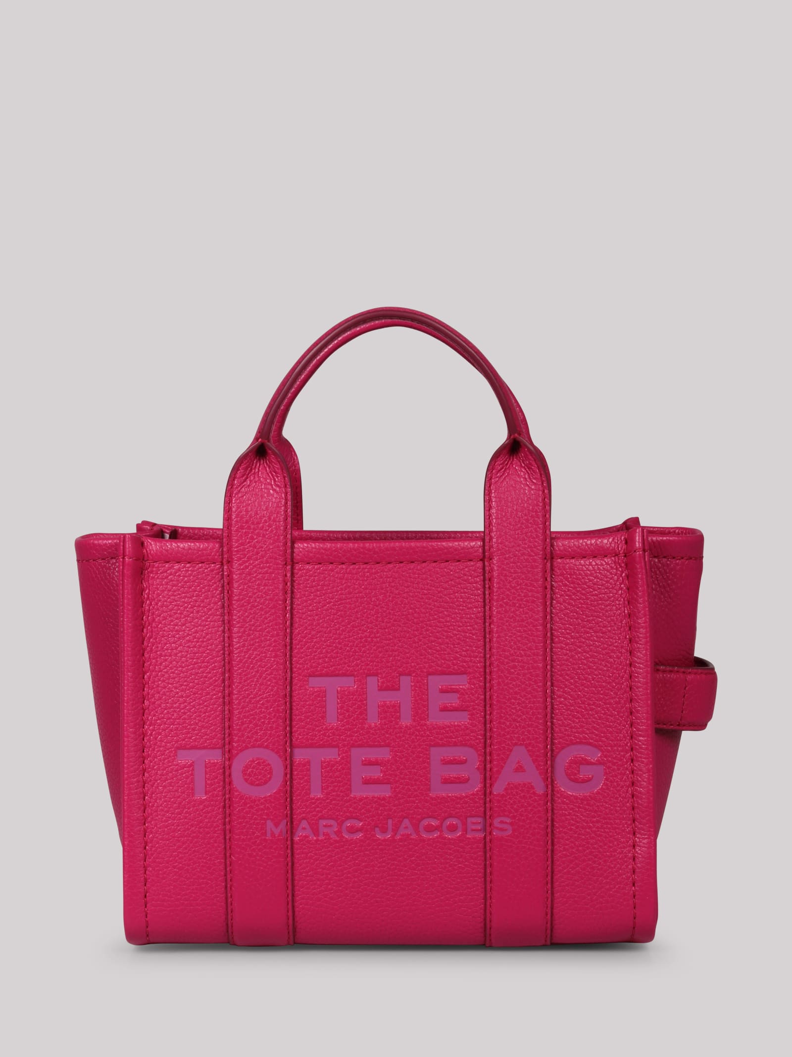 Shop Marc Jacobs The Leather Small Tote Bag