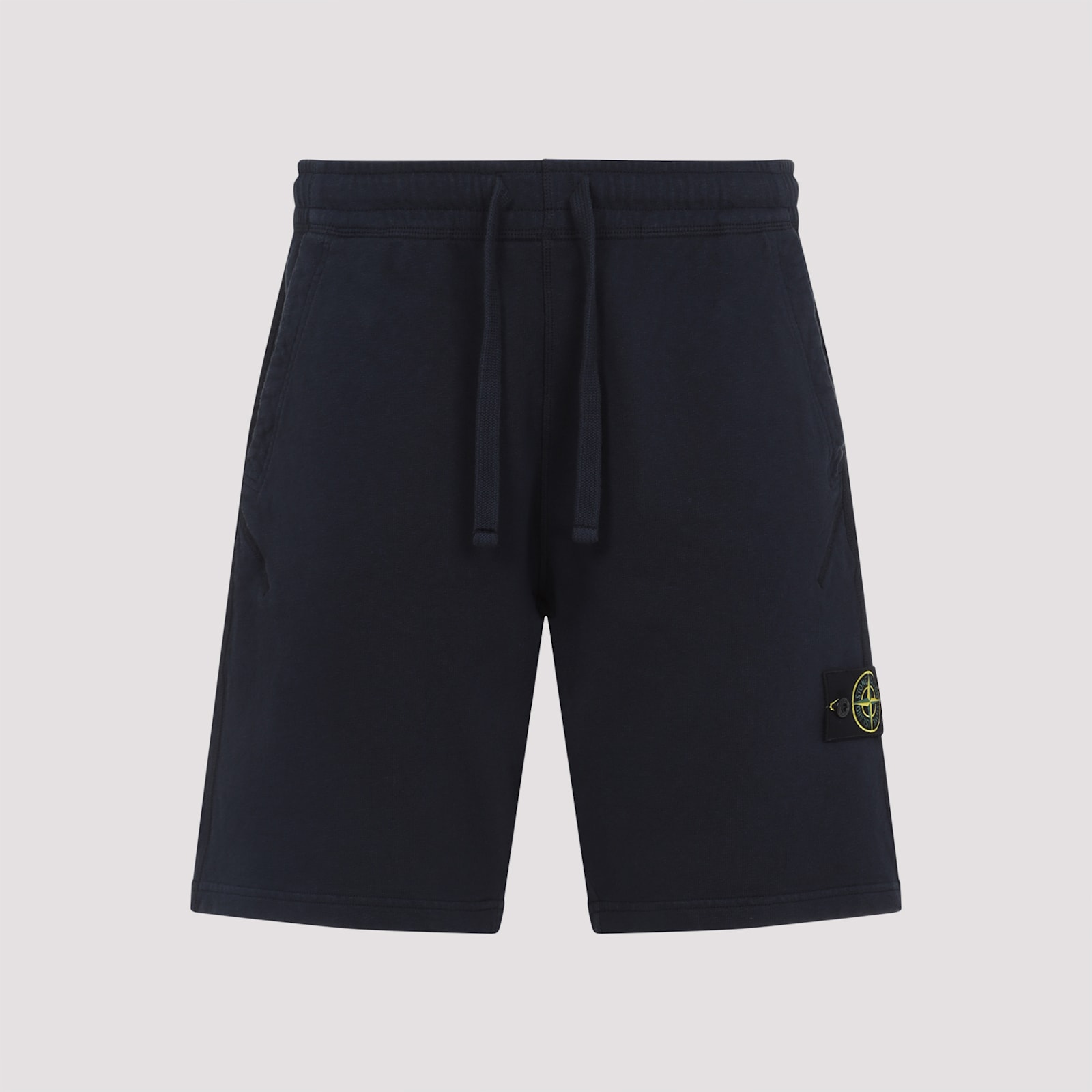 STONE ISLAND LOGO BADGE BERMUDA SHORTS