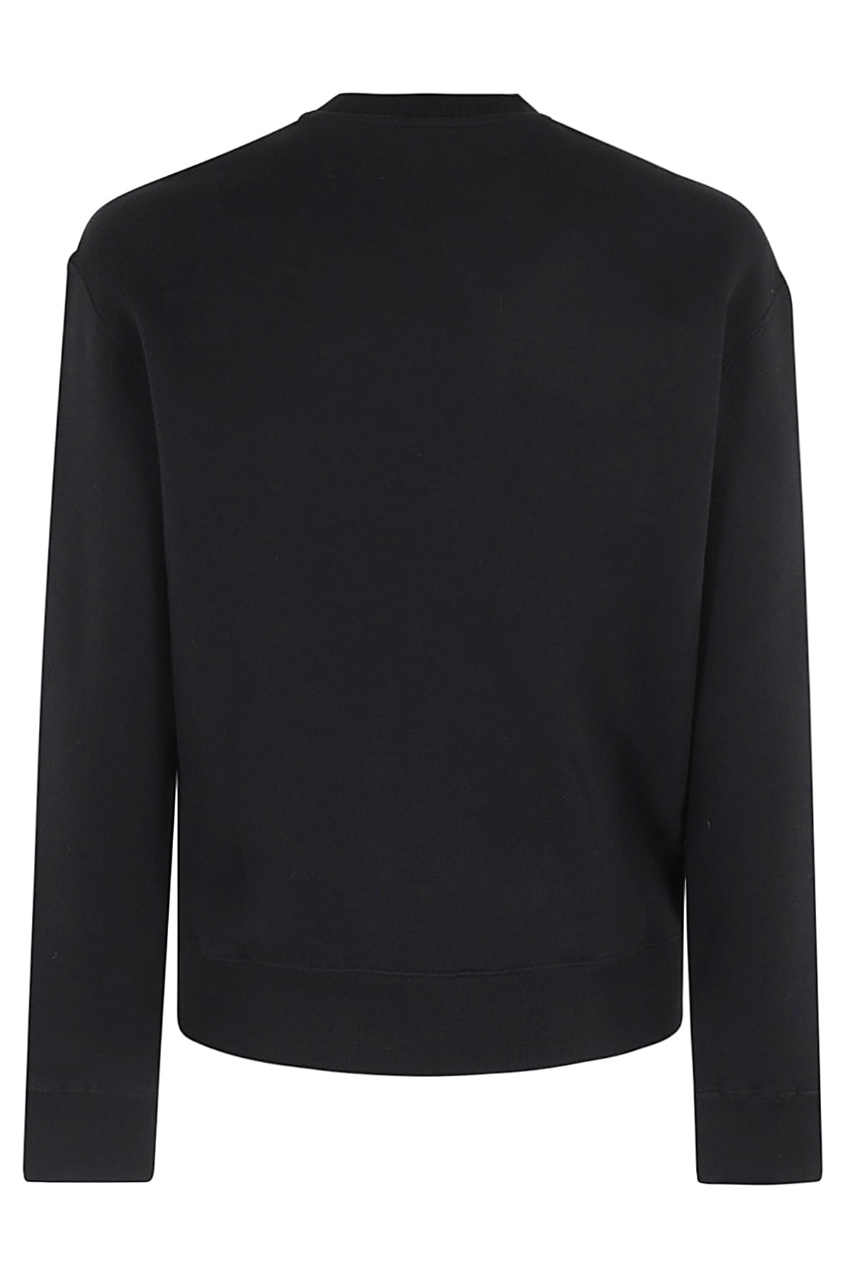 Shop Maison Kitsuné Speedy Fox Patch Comfort Sweatshirt In Black