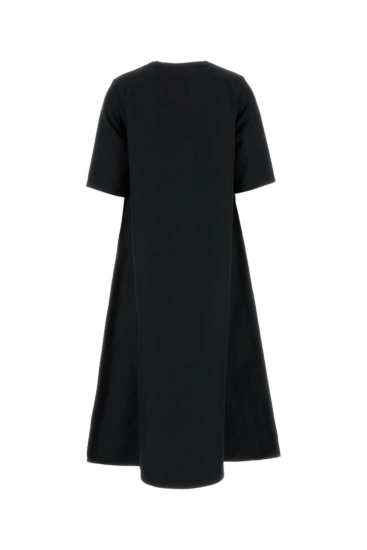 Uma Wang Apostle Dress In Polyester Slate In Black