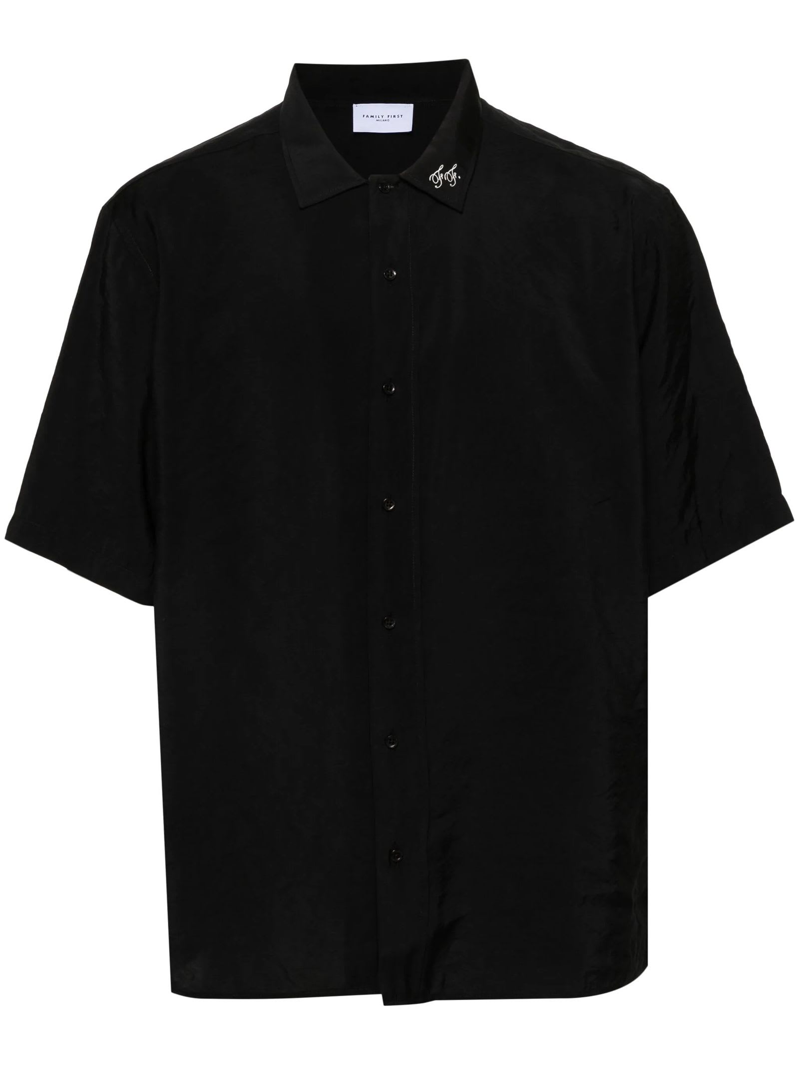 Black Cupro Shirt