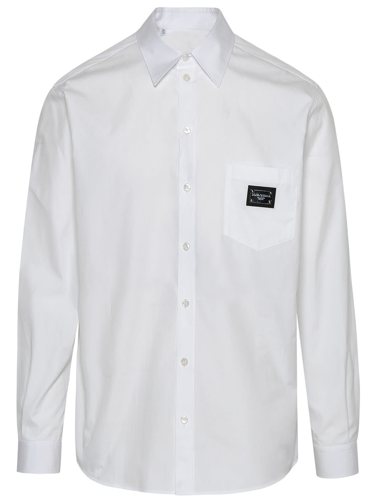 Shop Dolce & Gabbana White Cotton Shirt