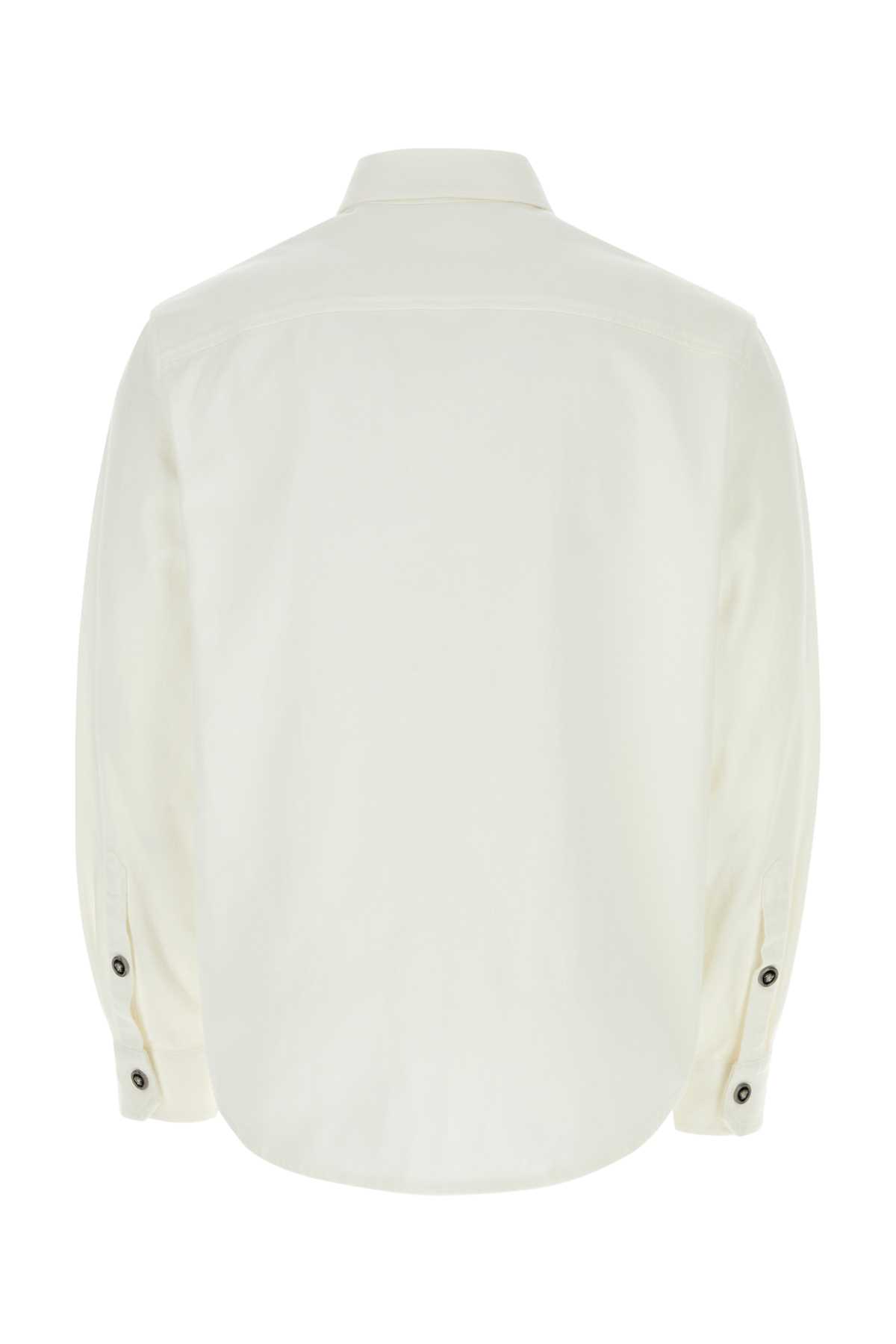 Versace White Denim Shirt