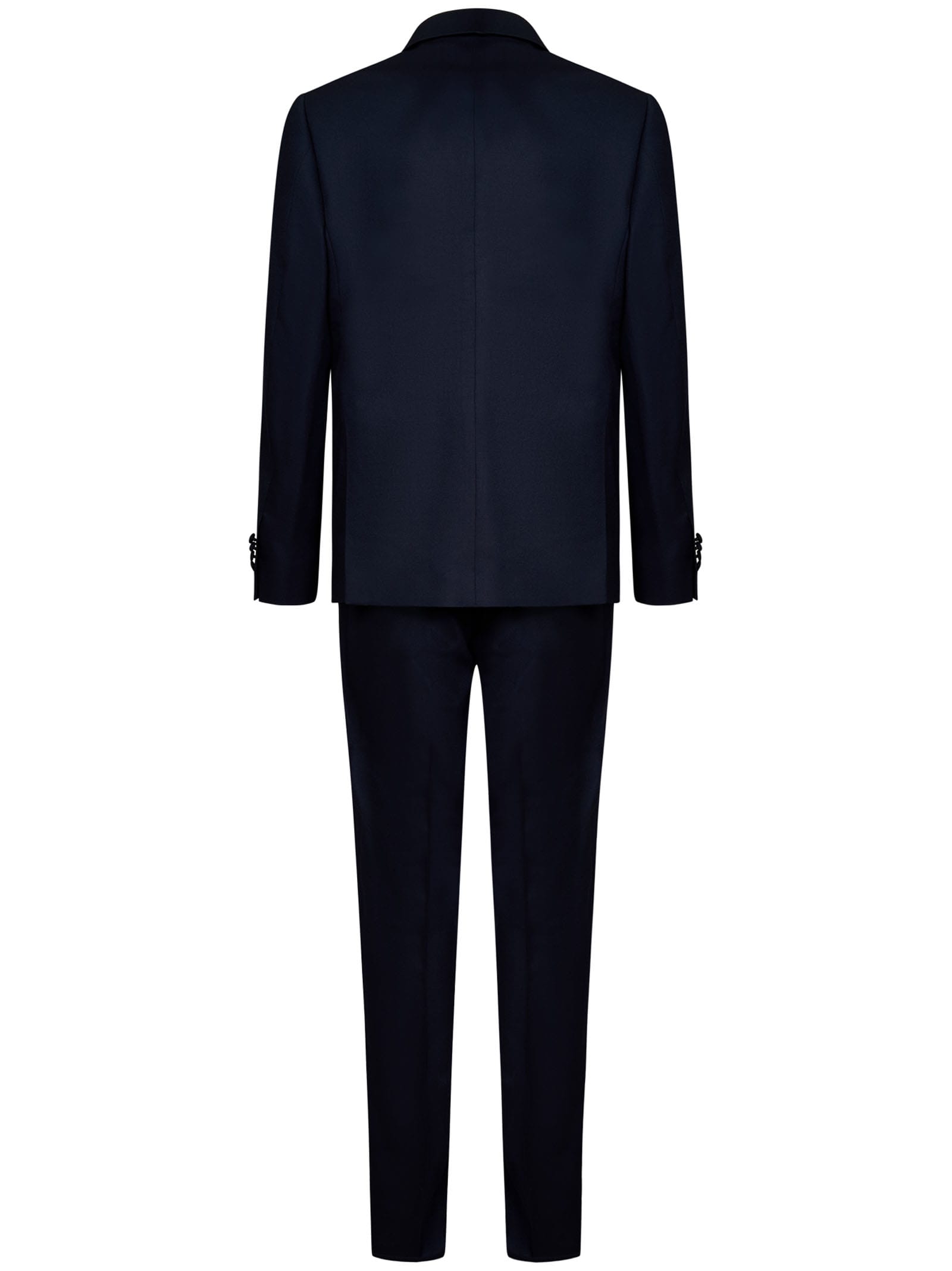 Shop Lardini Suit In Blue