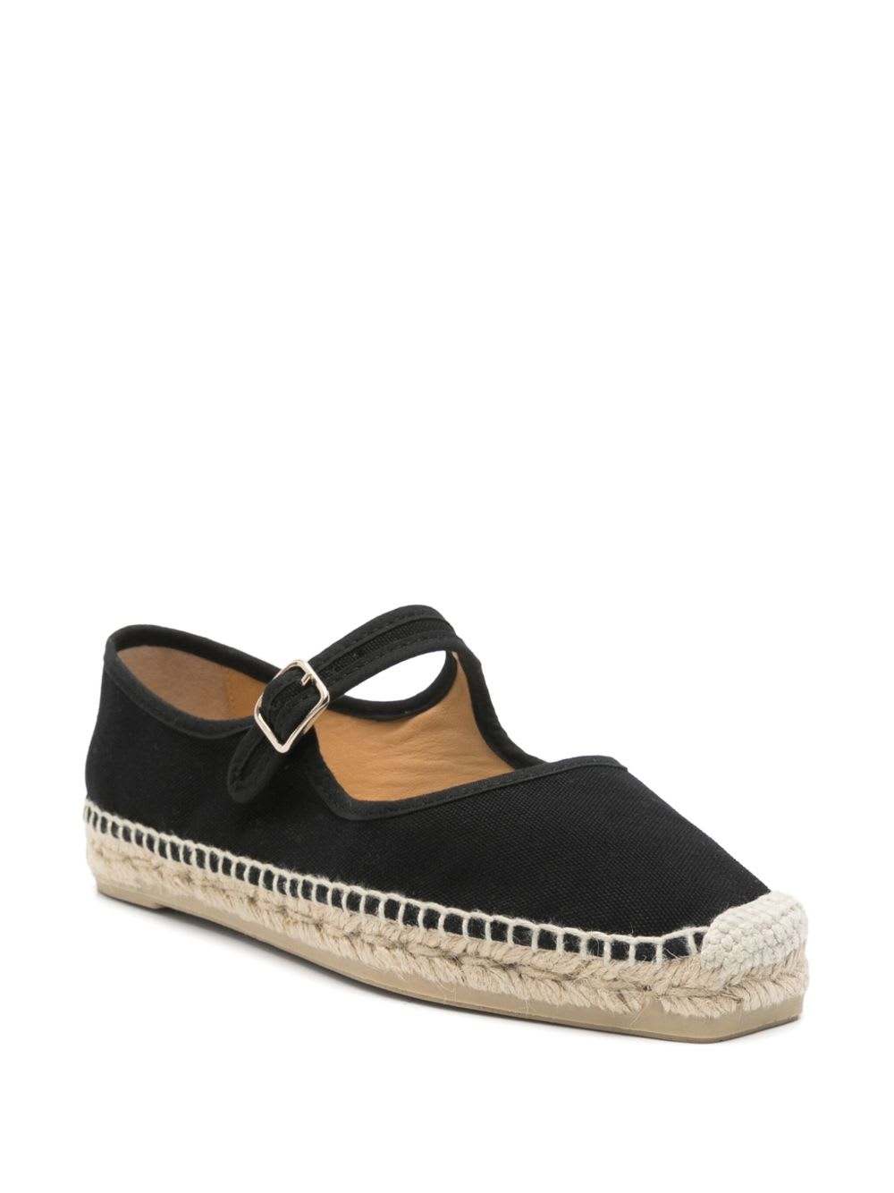 Castaã±er Padua Canvas Espadrilles In Black