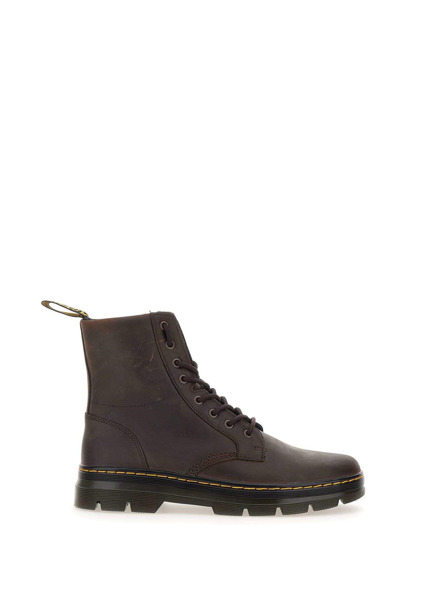 DR. MARTENS' COMBS LEATHER CRAZY HORSE LEATHER BOOTS