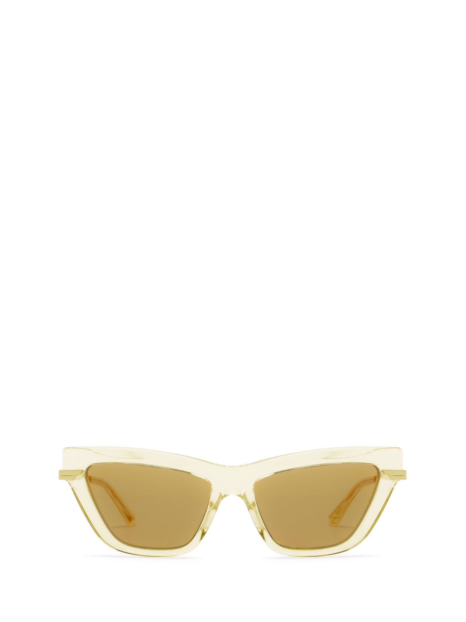 Bottega Veneta Bv1241s Yellow Sunglasses