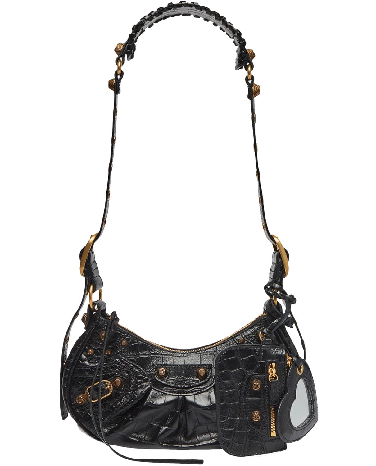 Balenciaga Black Le Cagole Bag Xs | ModeSens