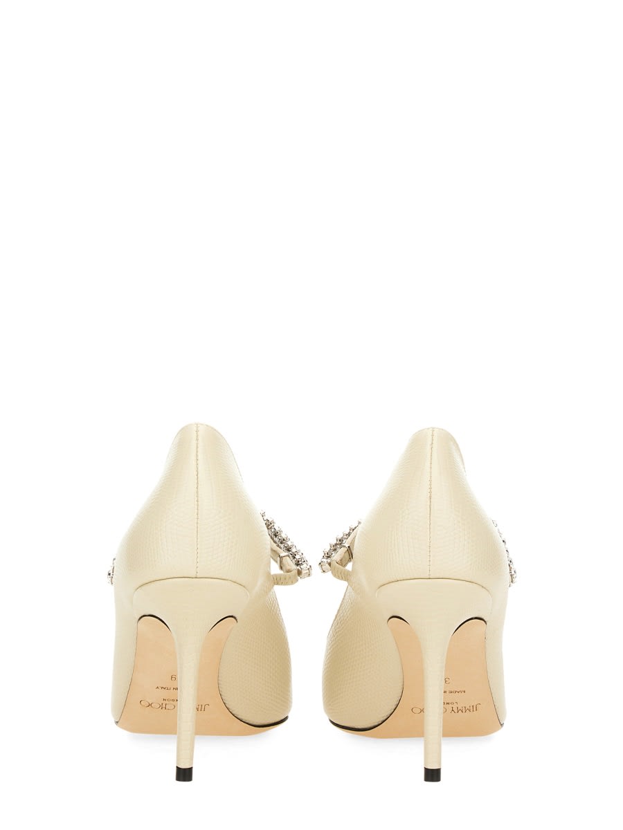 Shop Jimmy Choo Pump Bing 85 In Ivory