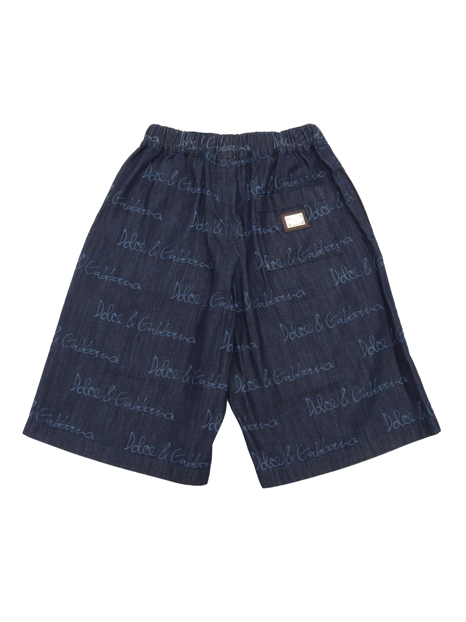 Dolce & Gabbana Pants Kids Color Multicolor In Blue