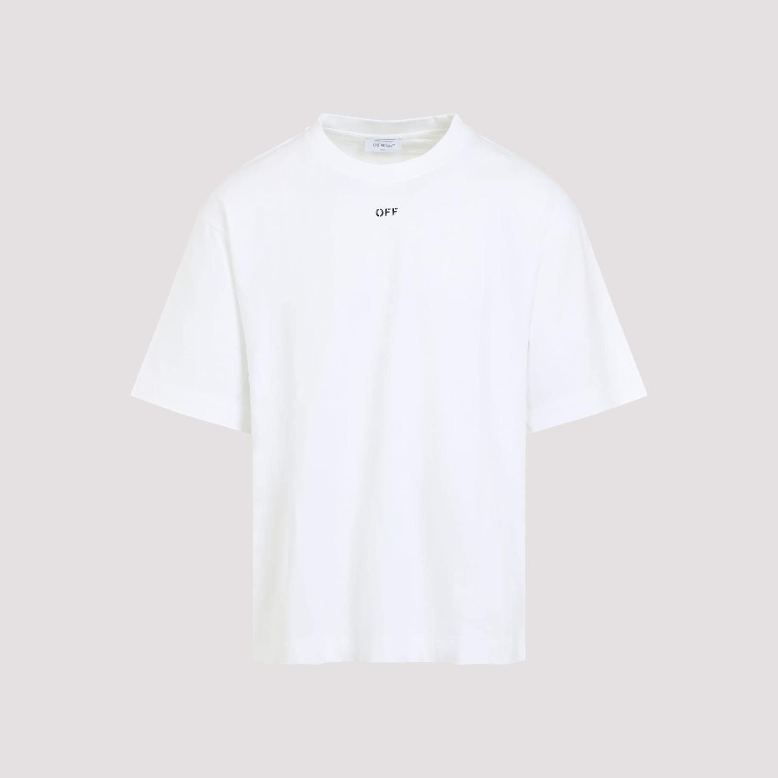 Shop Off-white Vibe Arrow Skate S/s T-shirt In White Black