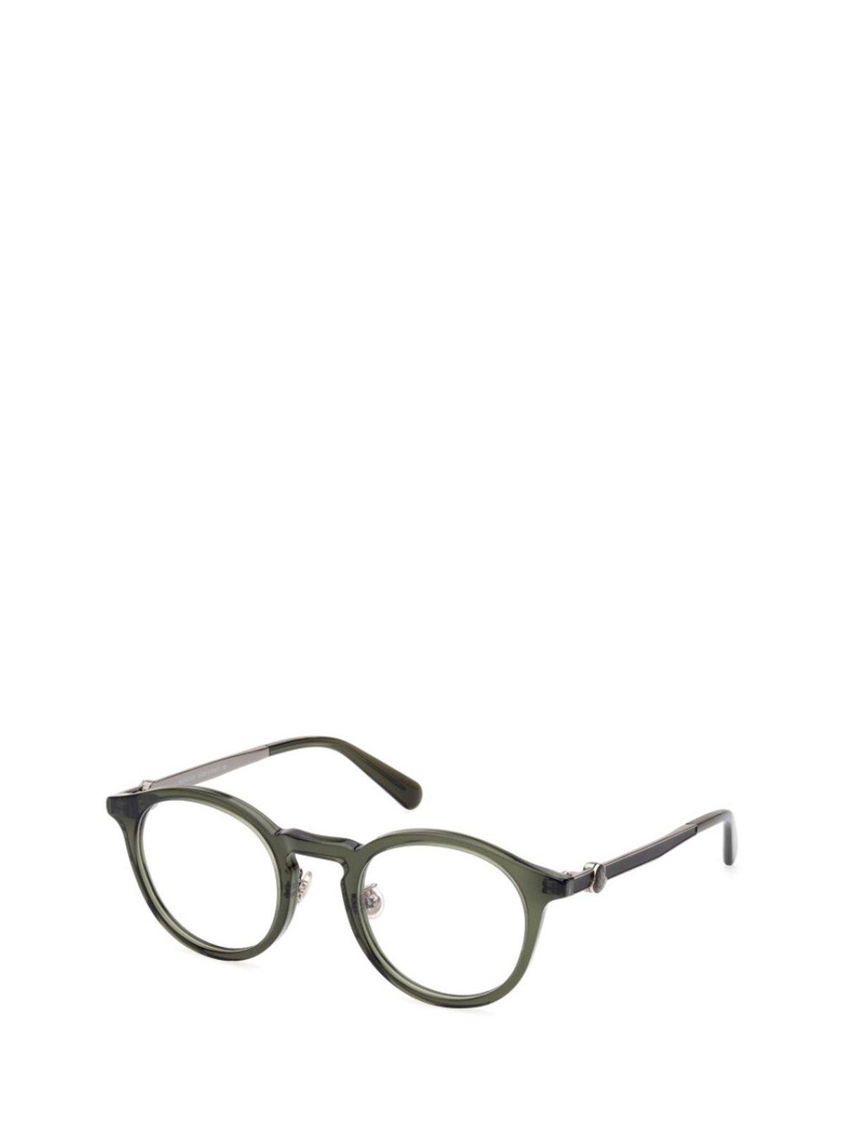 MONCLER ROUND FRAME GLASSES 