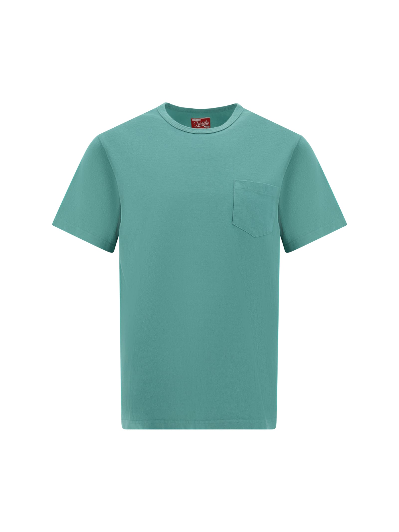 Shop Fortela T-shirt In Verde Acqua