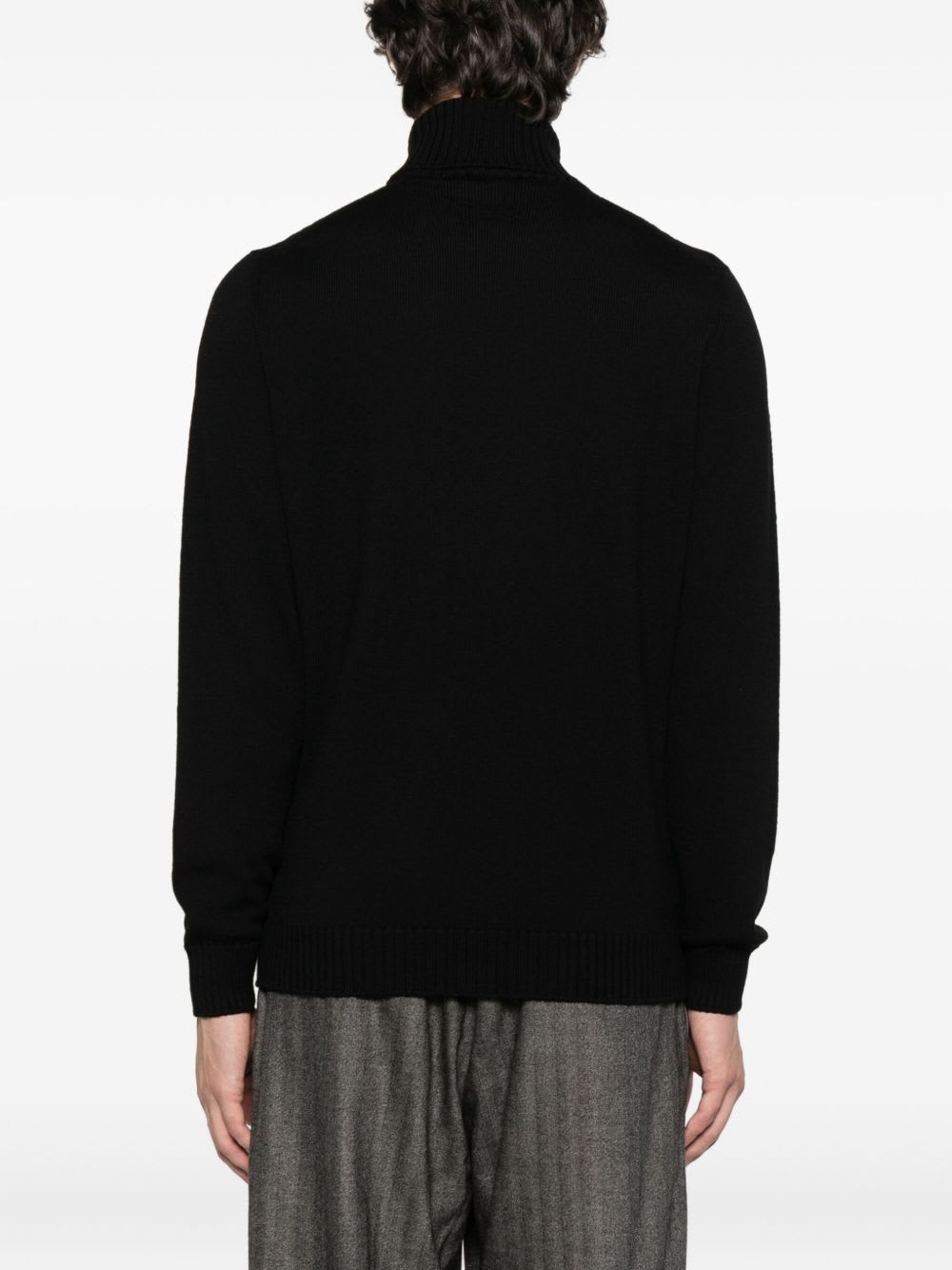 Drumohr Turtleneck Sweater In Black