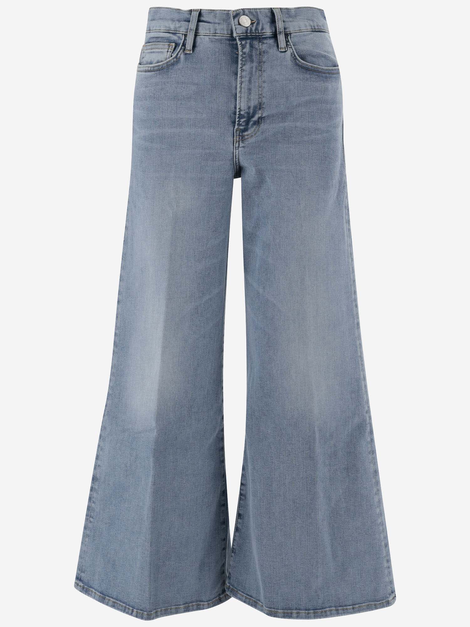 Shop Frame Stretch Cotton Denim Jeans