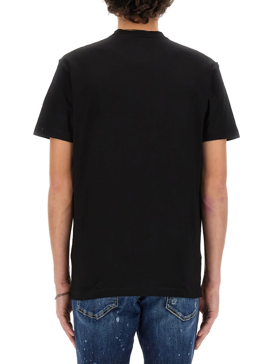 Shop Dsquared2 T-shirt Icon In Black