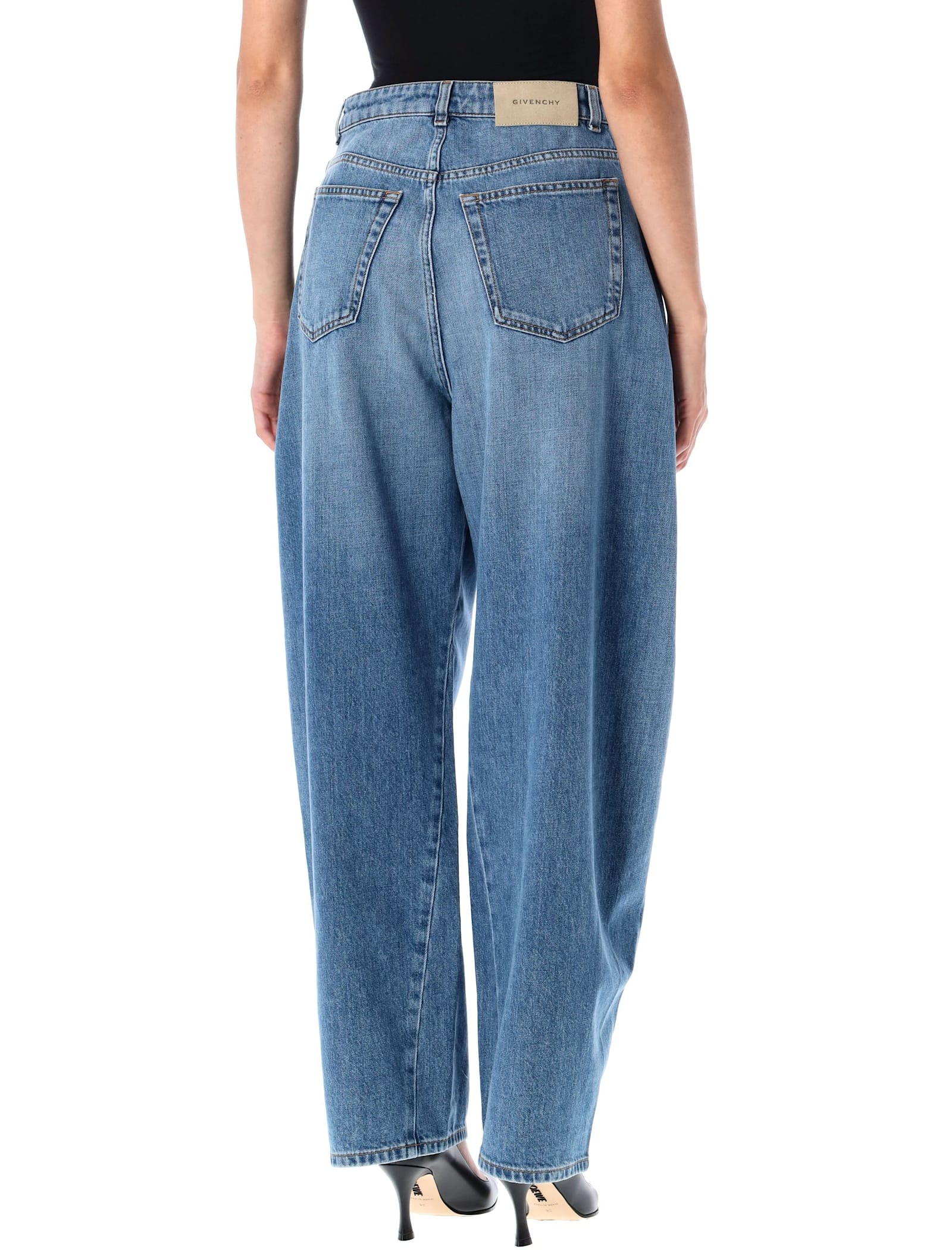Givenchy Cocoon Denim Pant In Blue