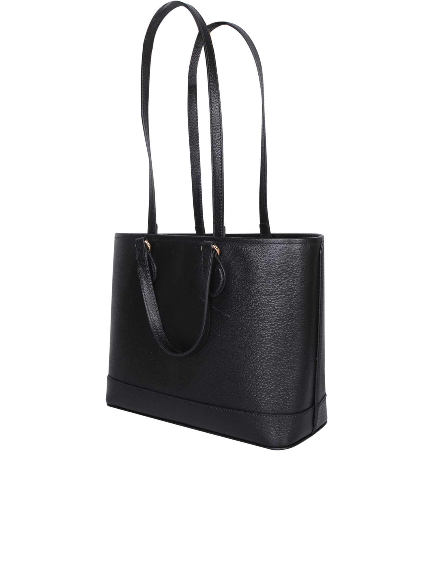 Shop Gucci Ophidia S Black Shopping Bag