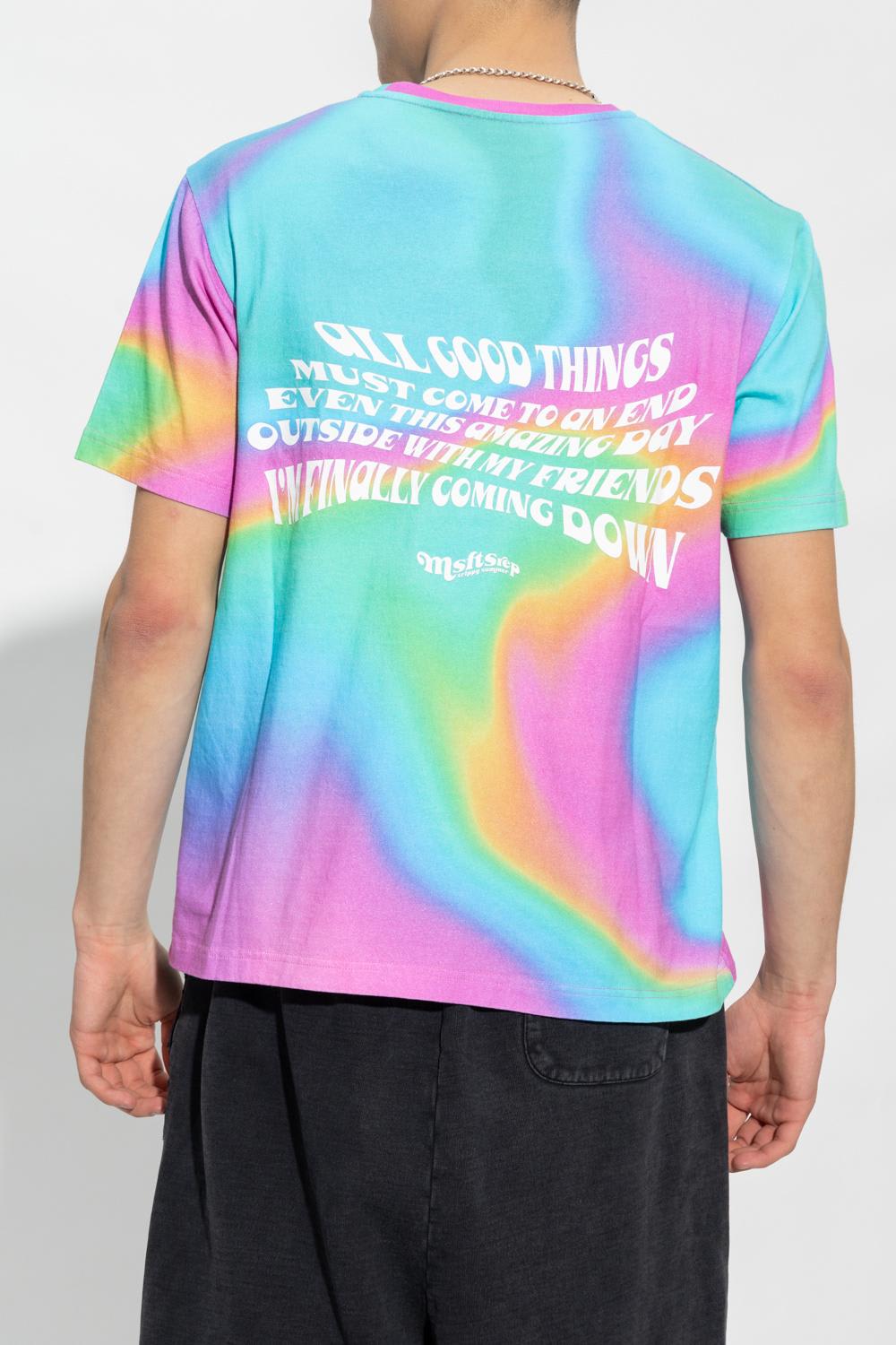 Shop Msftsrep Printed T-shirt In Multicolor