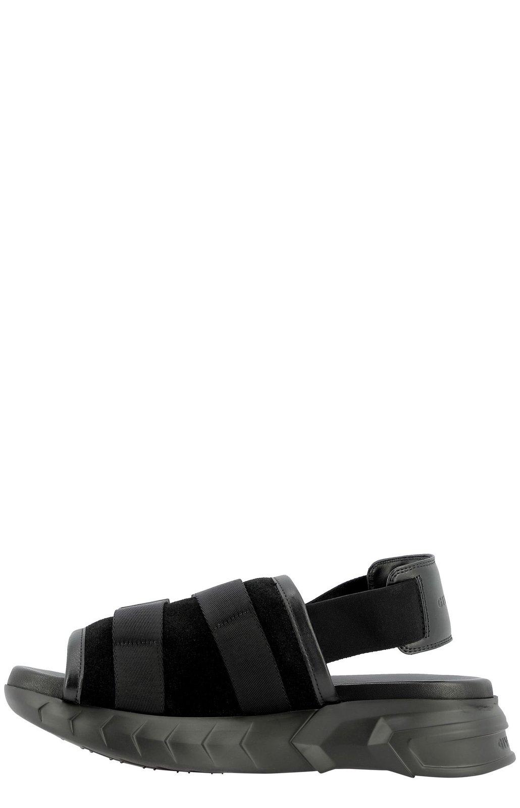 Shop Givenchy 4g Marshmallow Sandals In Black