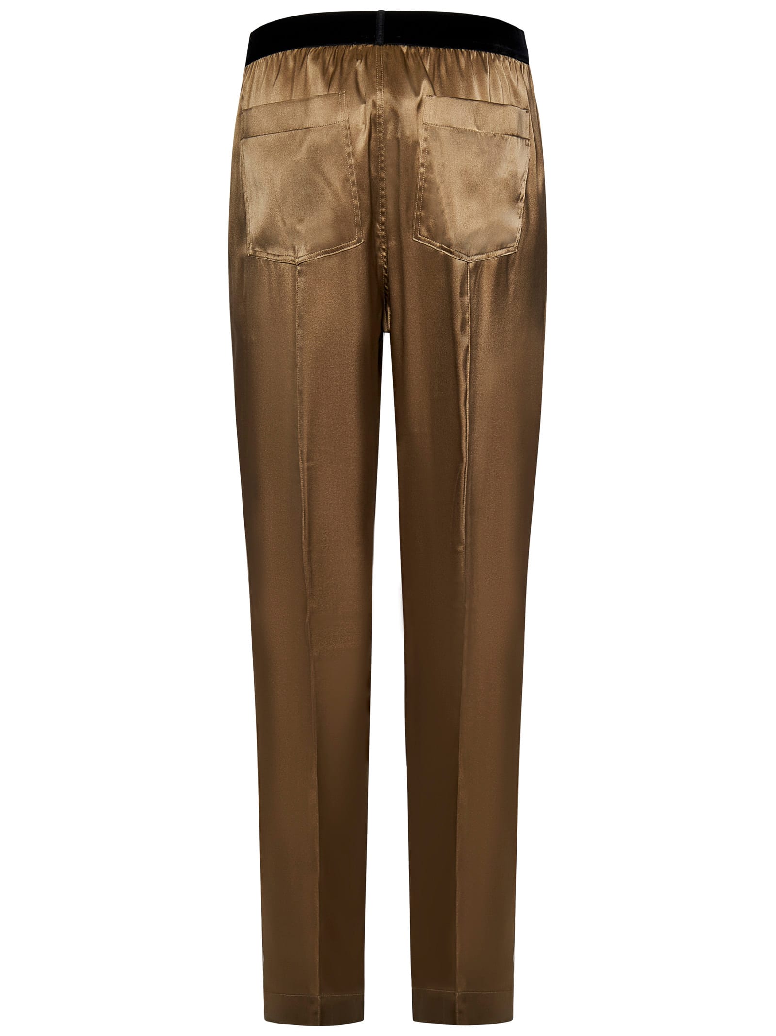 Shop Tom Ford Trousers In Beige