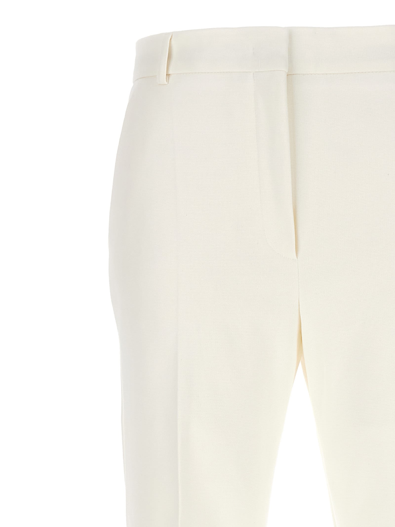 Shop Sportmax Pontida Pants In White