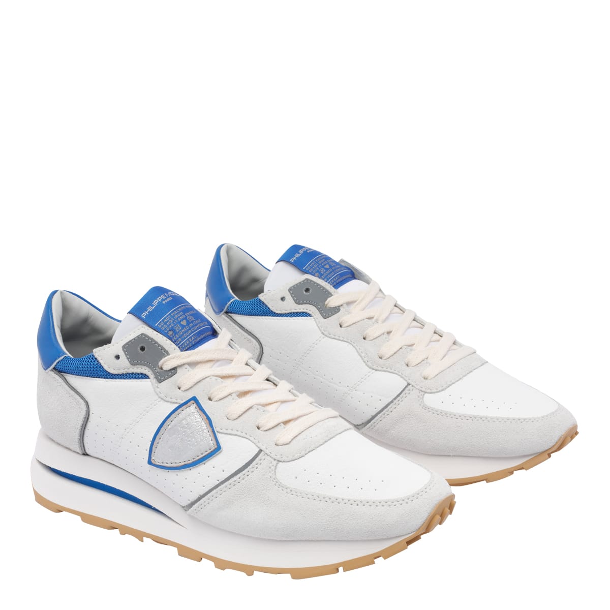 Philippe Model Tropez Haute Sneakers In Animal Print