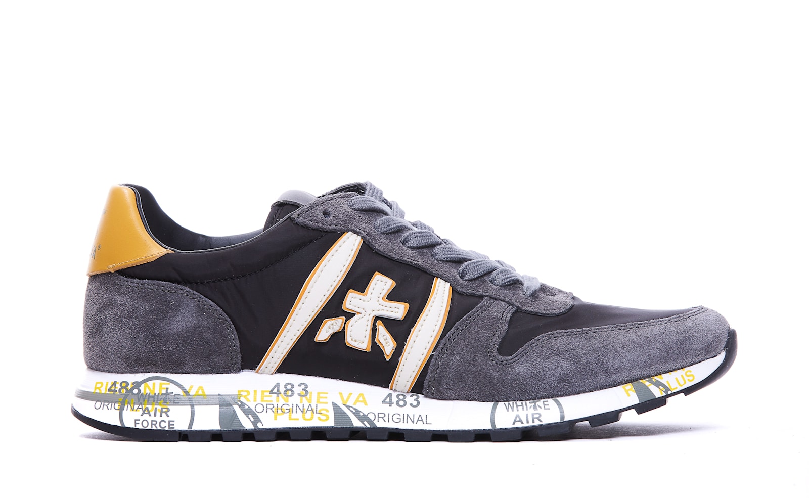 Shop Premiata Eric Sneakers In Grey