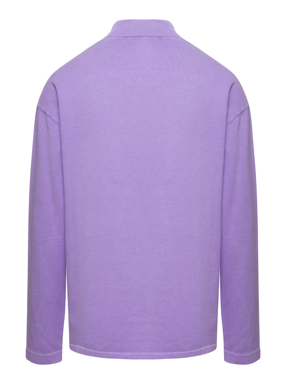 Shop Erl Unisex Surf Patch Longsleeve Tshirt Knit In Violet