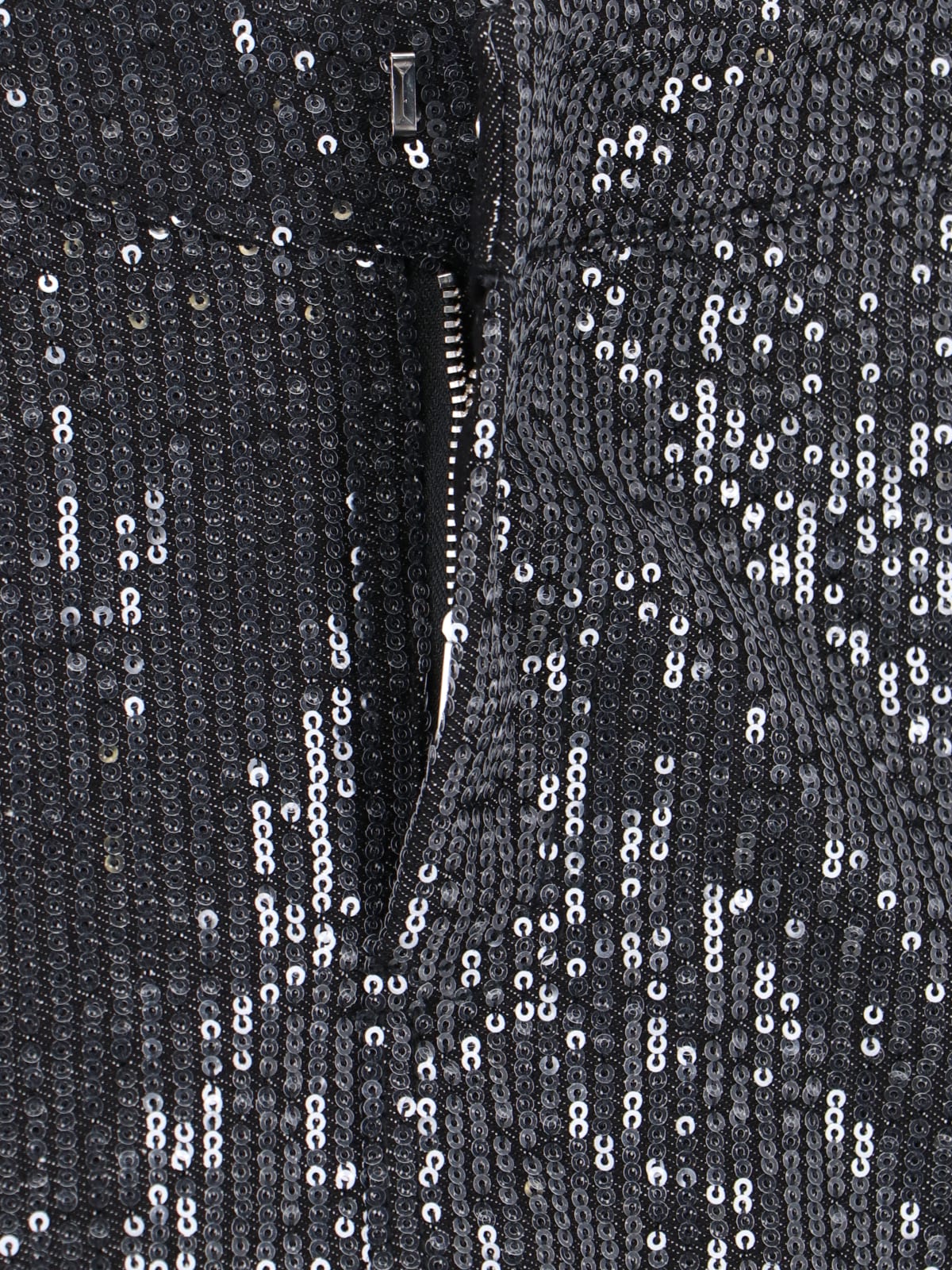 Shop Rotate Birger Christensen Sequin Mini Skirt In Black