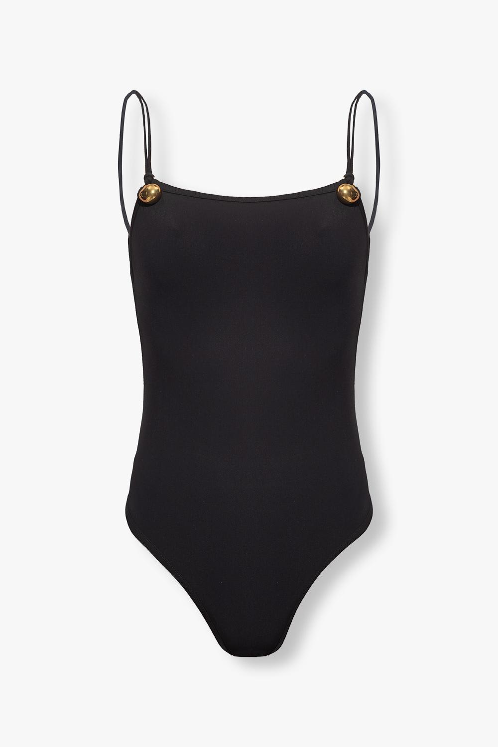 Bottega Veneta One-piece Swimsuit In Black