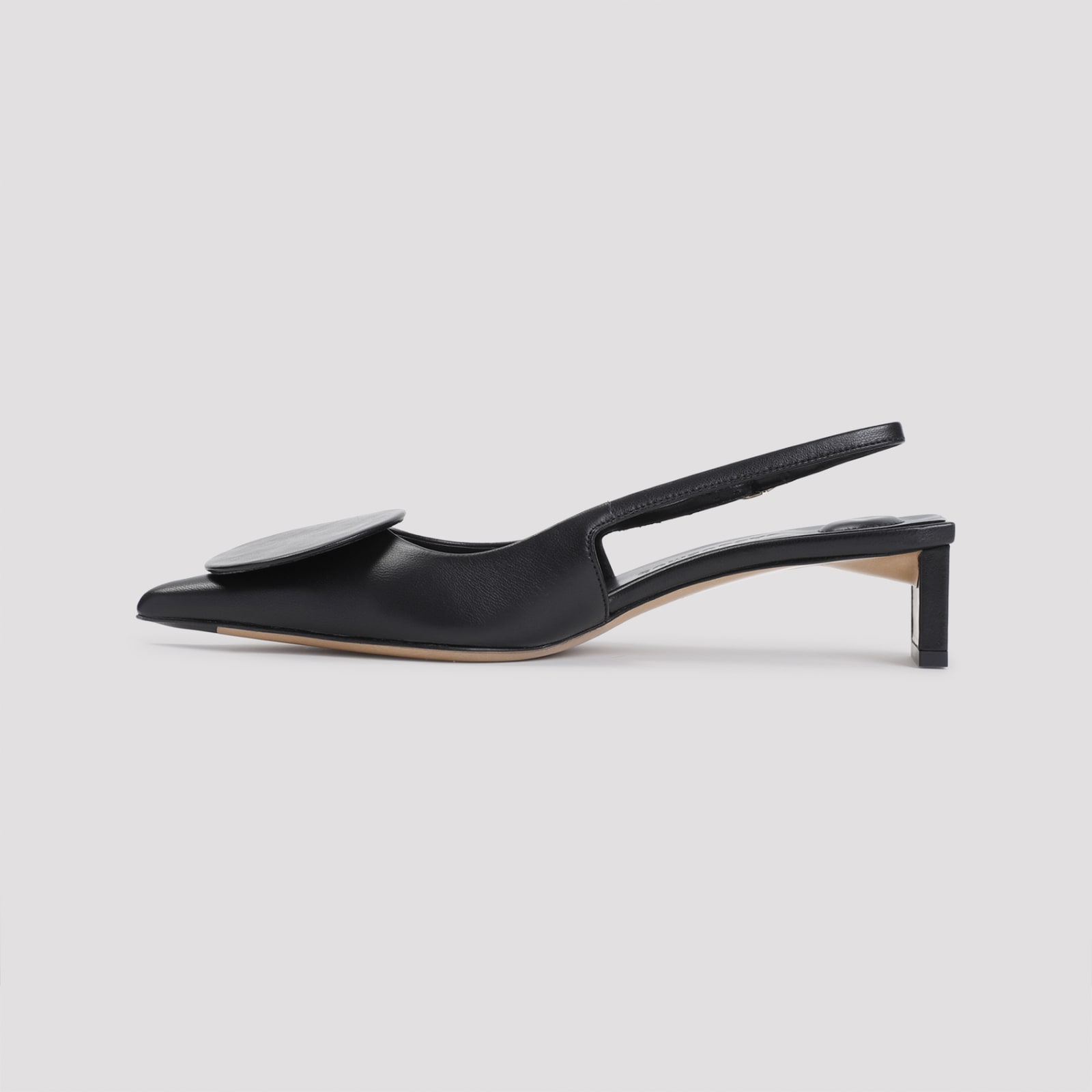 Shop Jacquemus Les Slingbacks Duelo B Pumps In Black