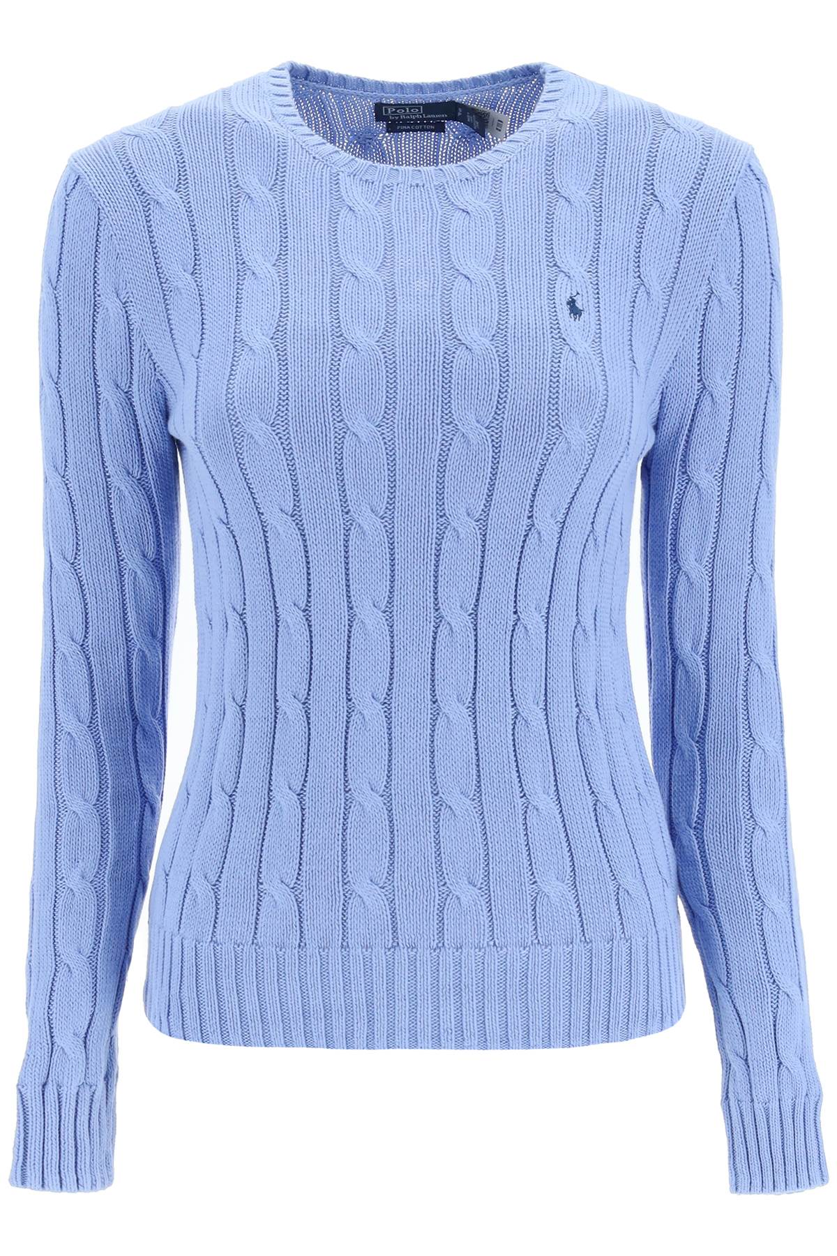 POLO RALPH LAUREN CABLE KNIT COTTON jumper