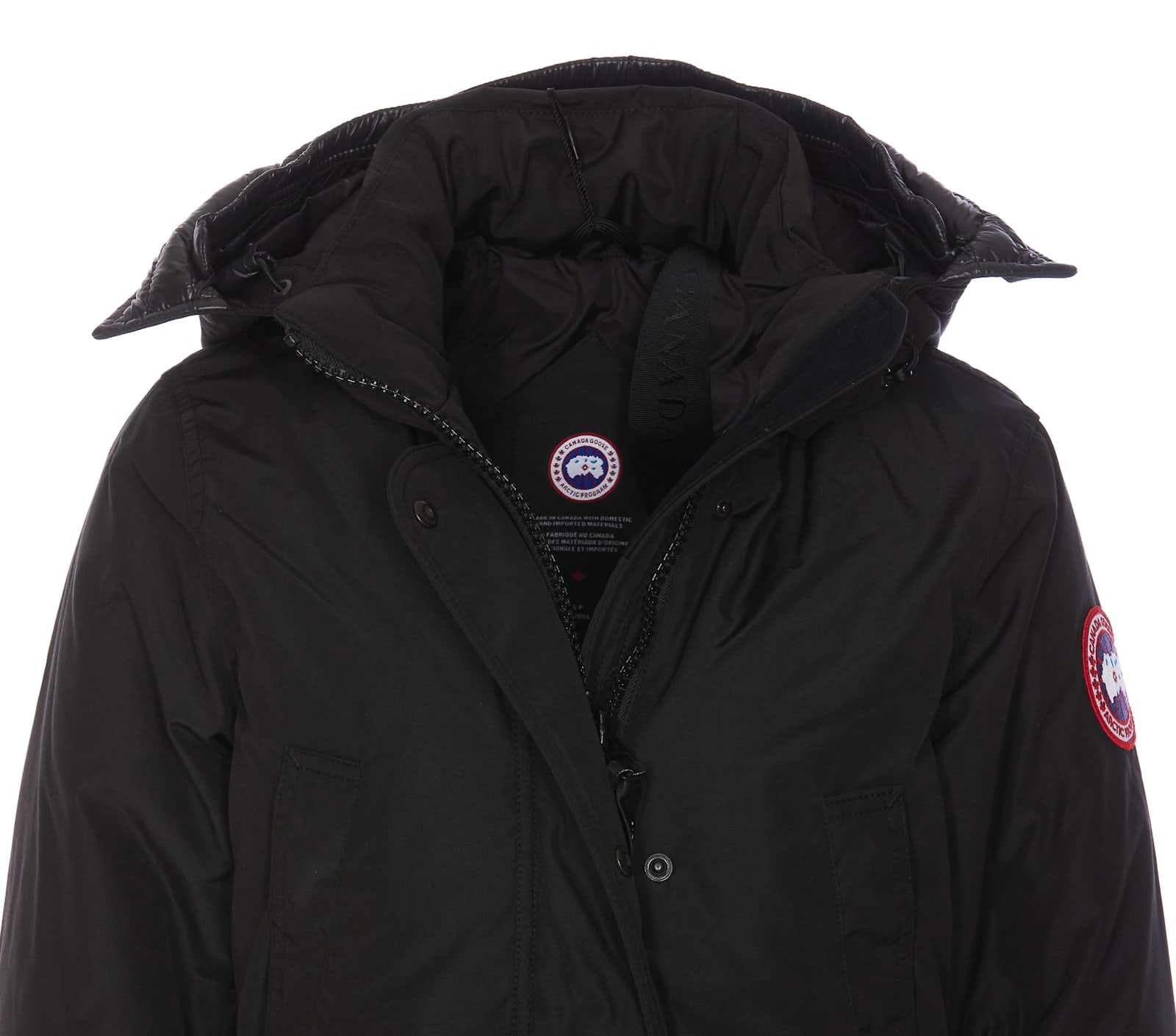 Shop Canada Goose Trillium Parka In Black