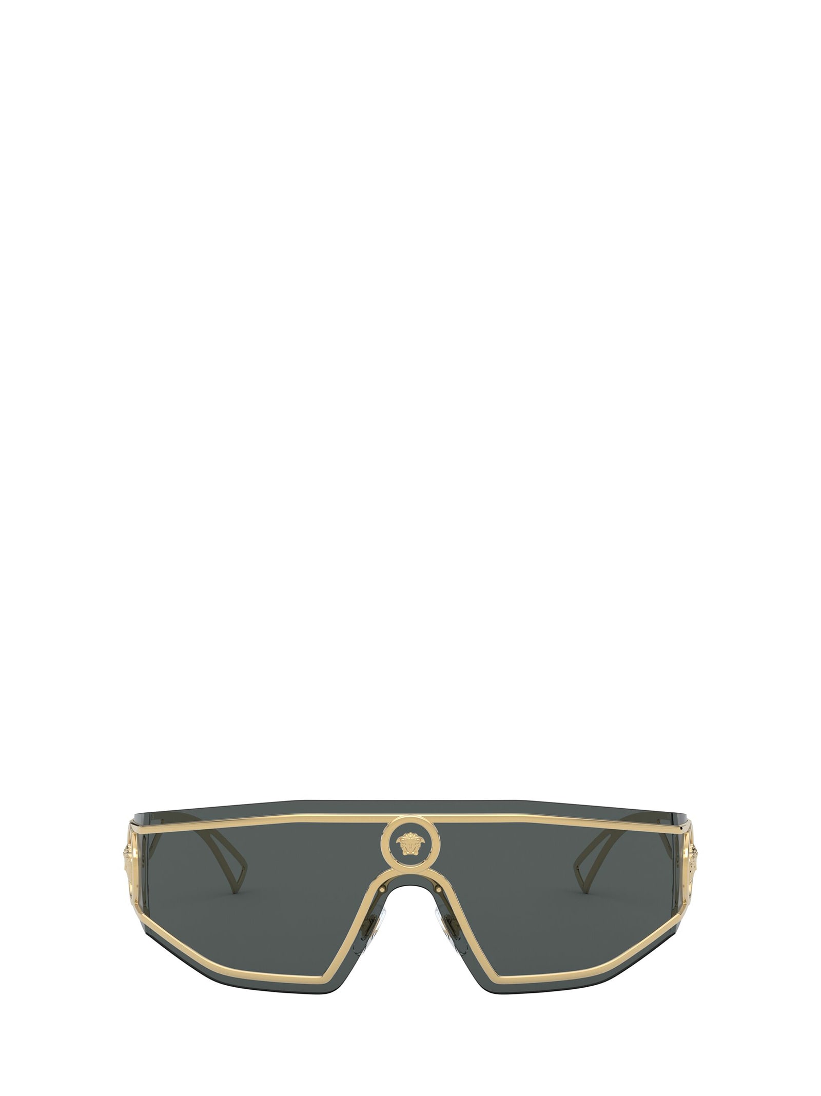 Versace Ve2226 Gold Sunglasses In Gold