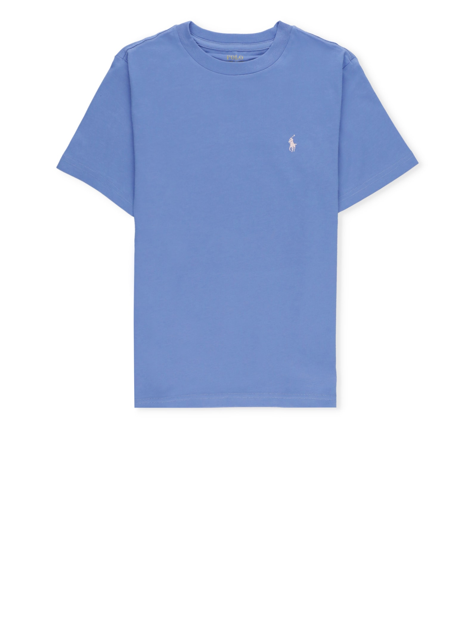 Shop Ralph Lauren T-shirt With Pony Logo In Blue