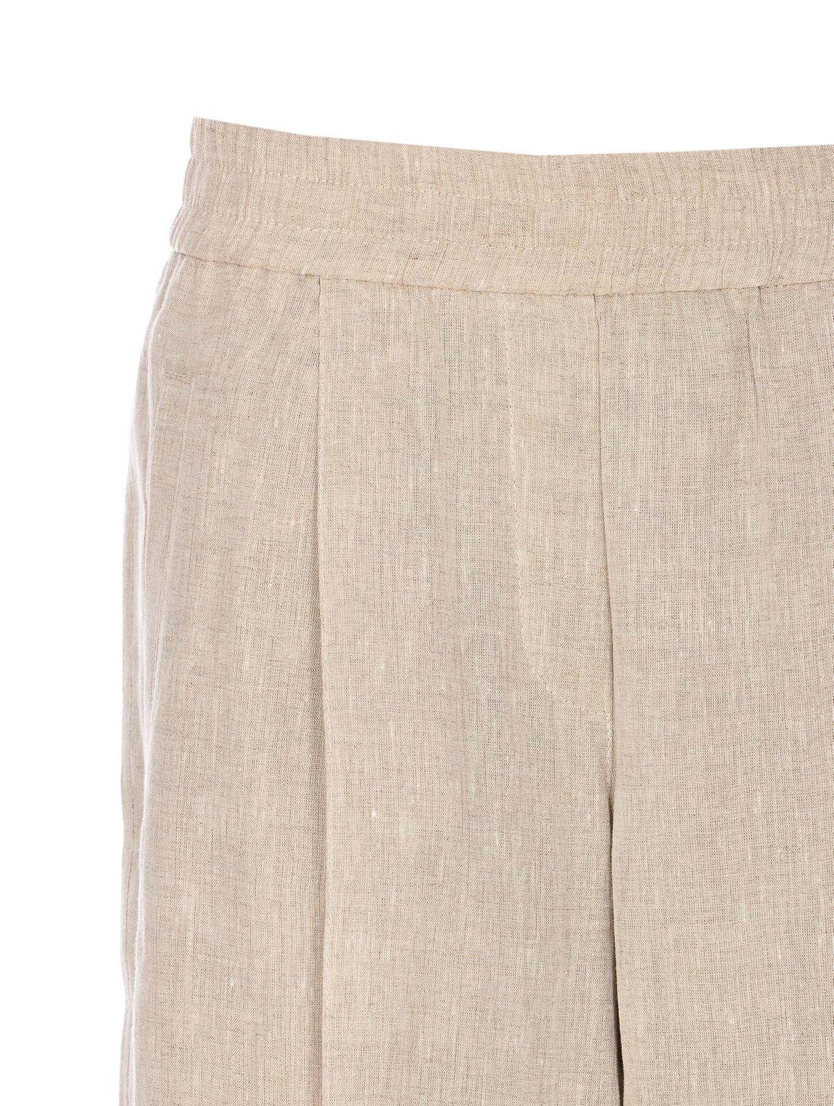 Shop Brunello Cucinelli Loose Track Trousers