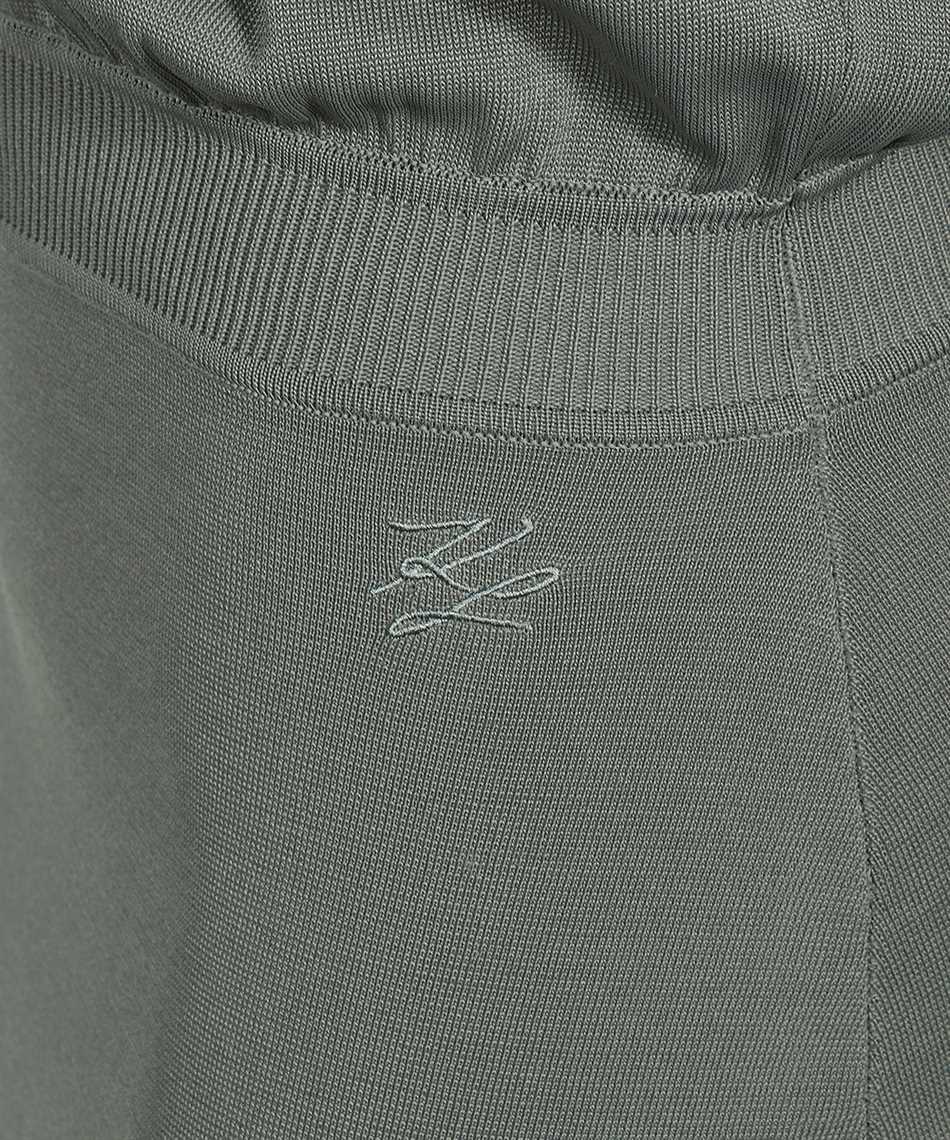 Karl Lagerfeld Viscose Blend Dress In Green